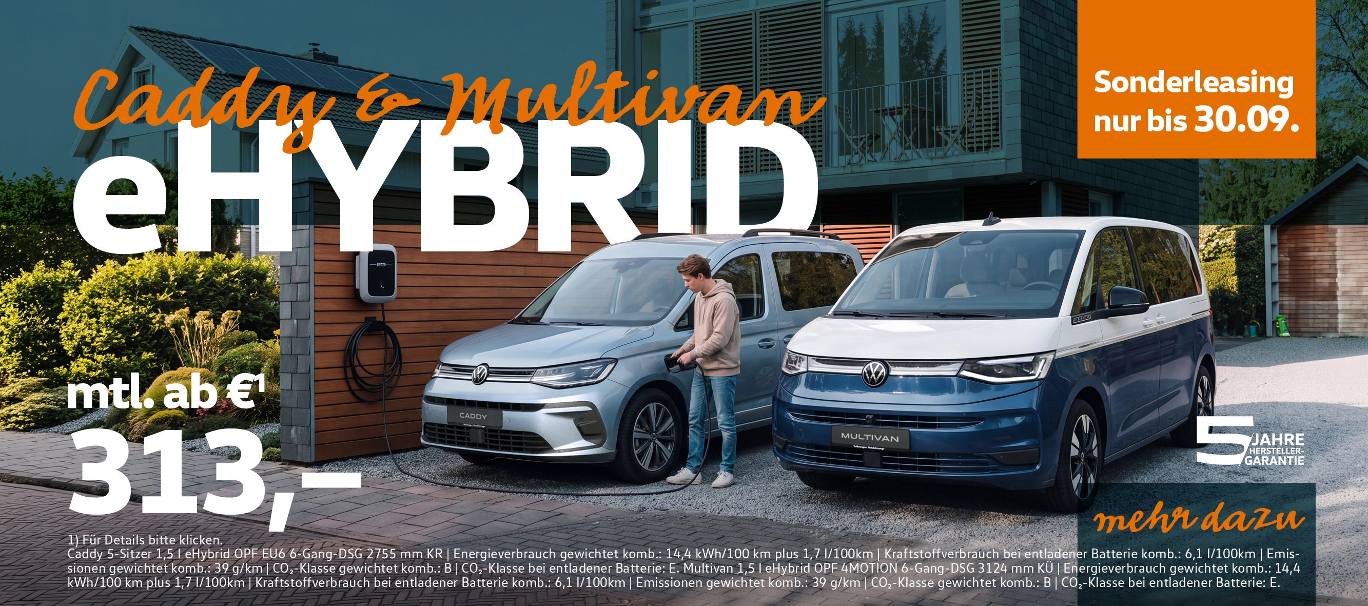 VW Caddy Multivan Aktion