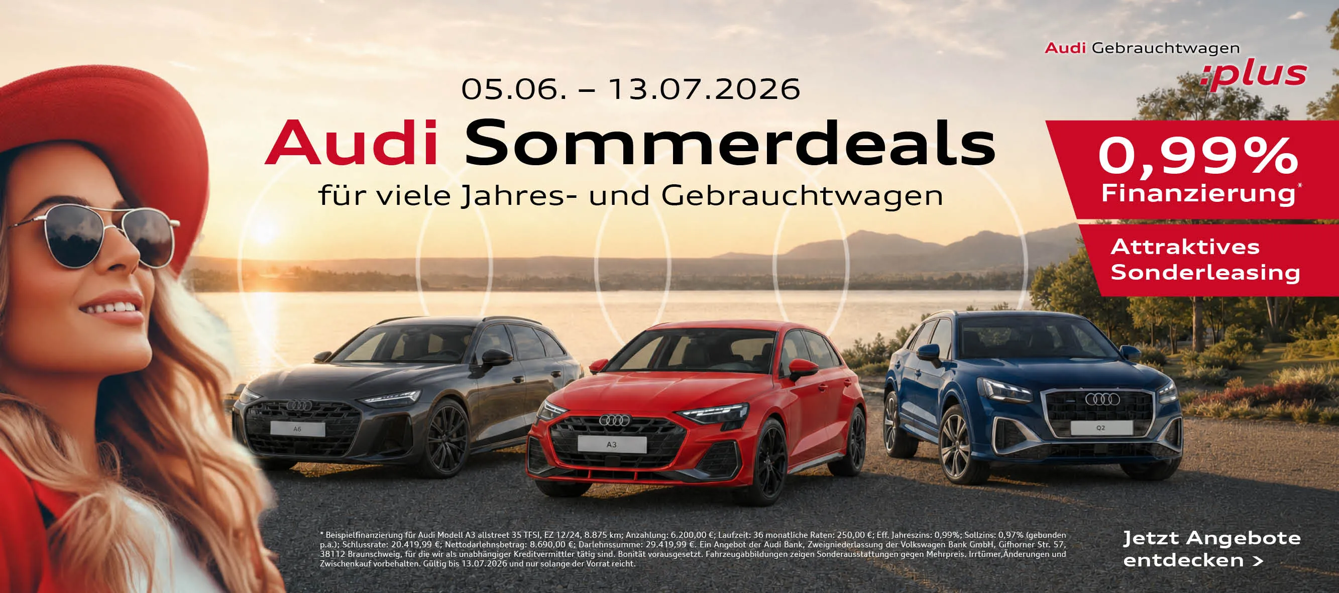 Slider Audi GW Sommerdeals