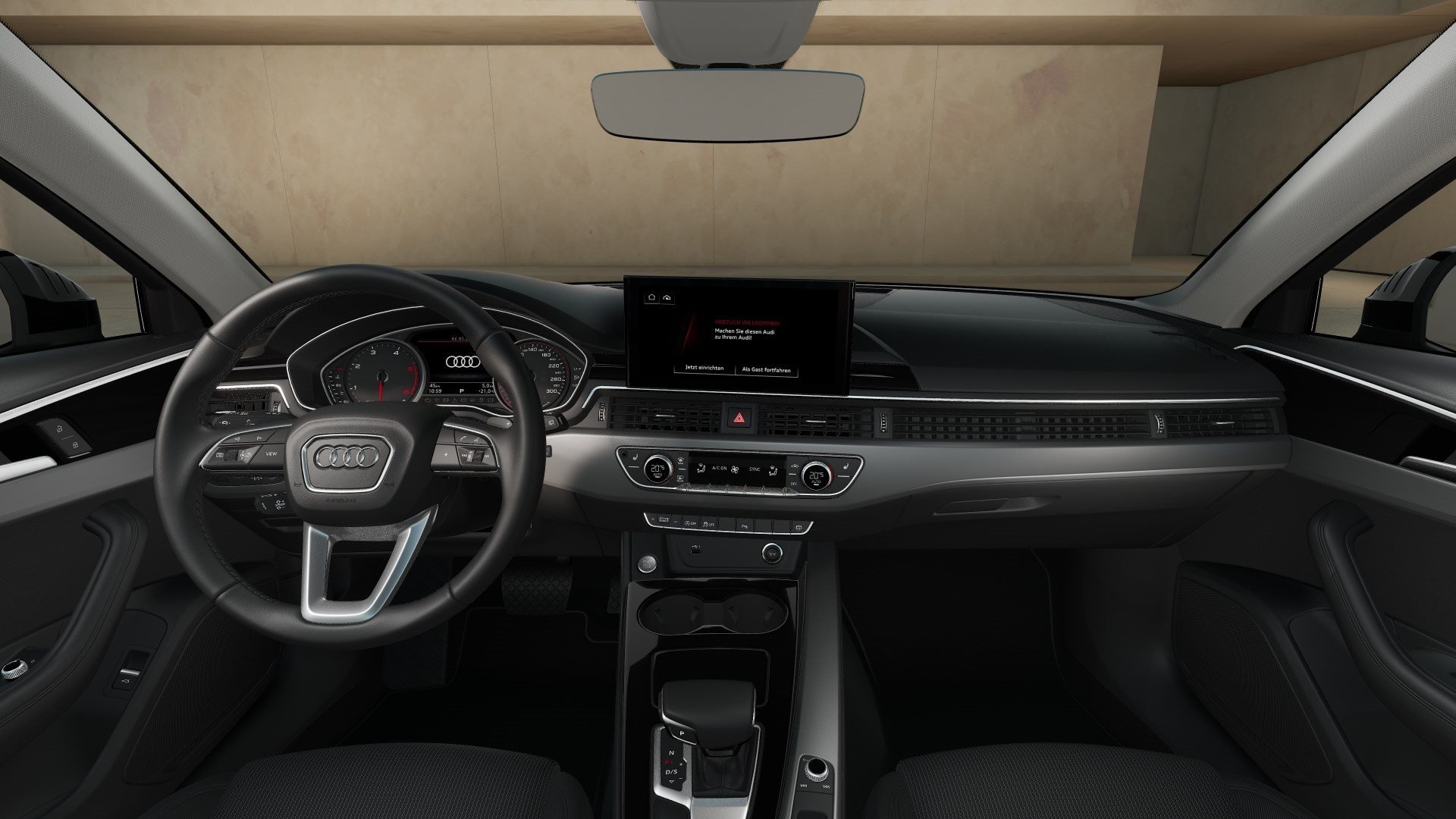 A4 Avant 40 TDI S line AHK Smartphone Interface