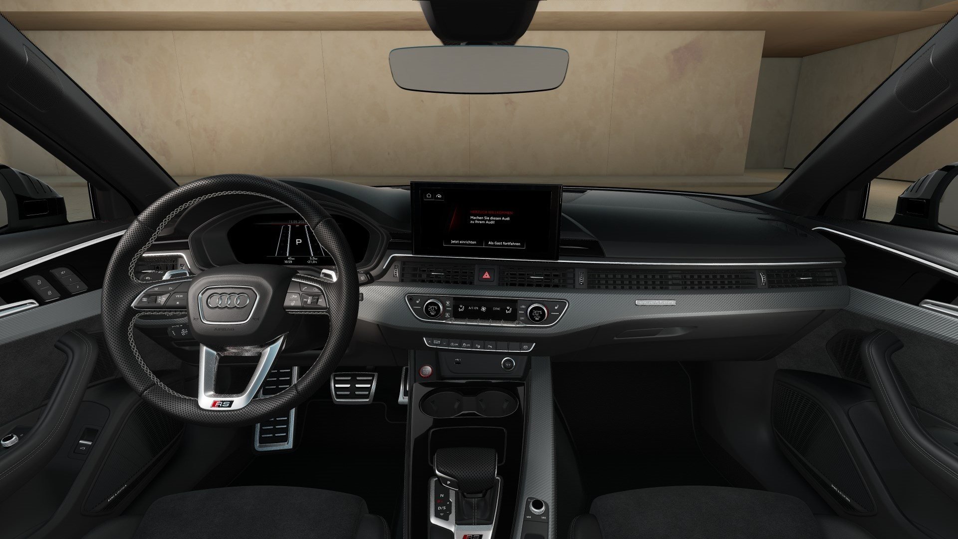 RS4 Avant TFSI quattro B&O Smartphone Interface RFK