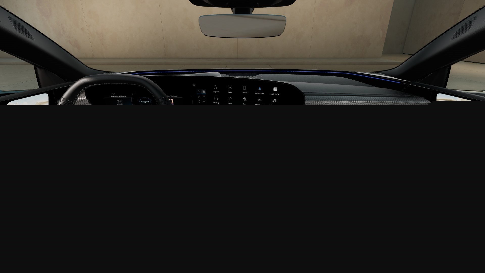 A6 Avant e-tron 210 kW S-line Head-up-Display LM