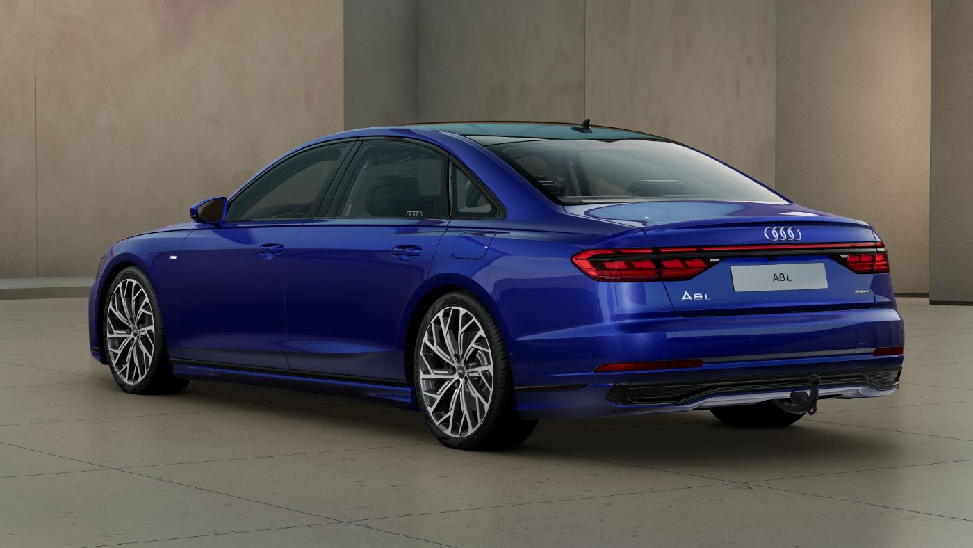 A8 lang 60 TFSI e quattro AHK Pano S line 360 LM