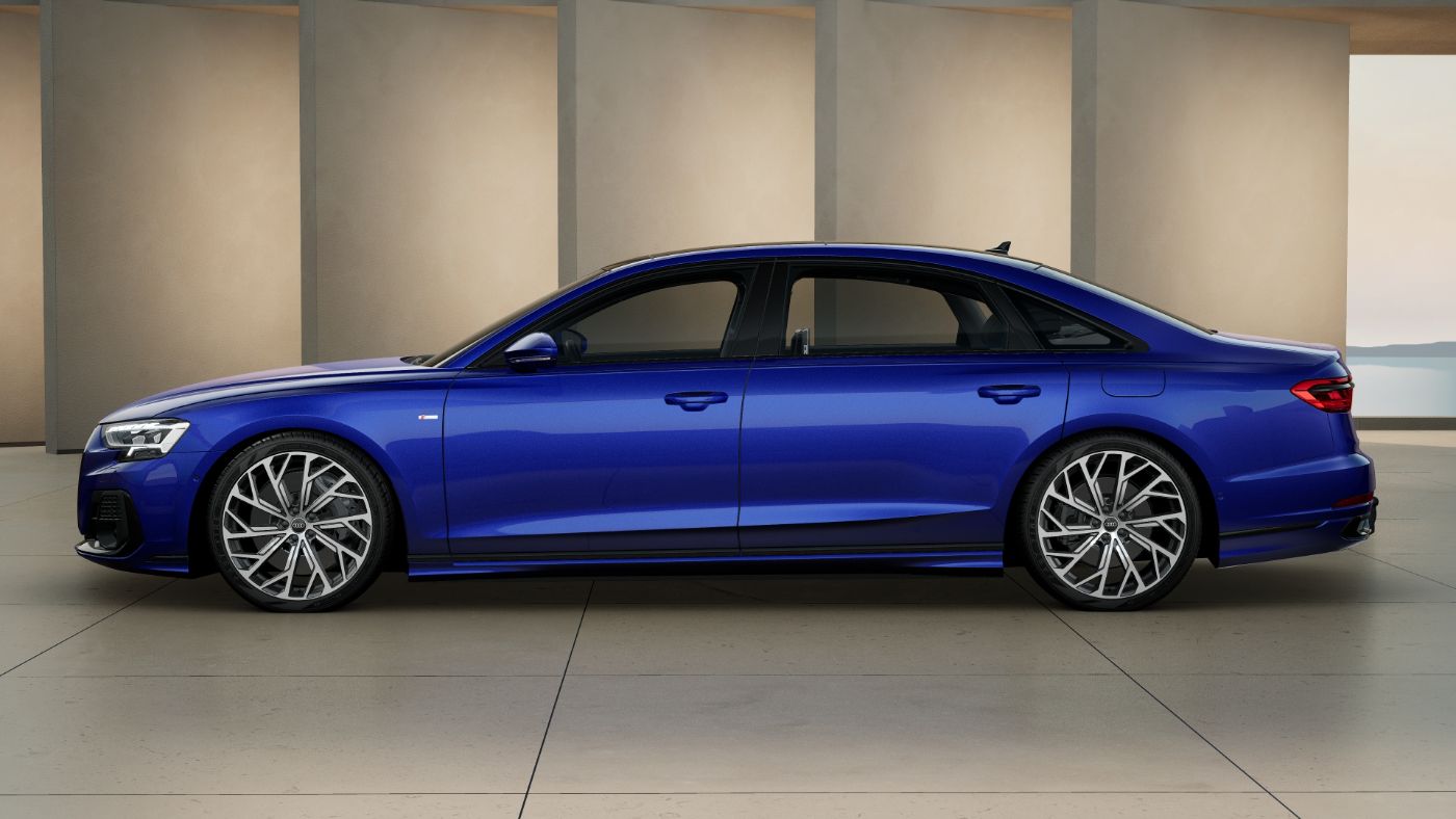 A8 lang 60 TFSI e quattro AHK Pano S line 360 LM