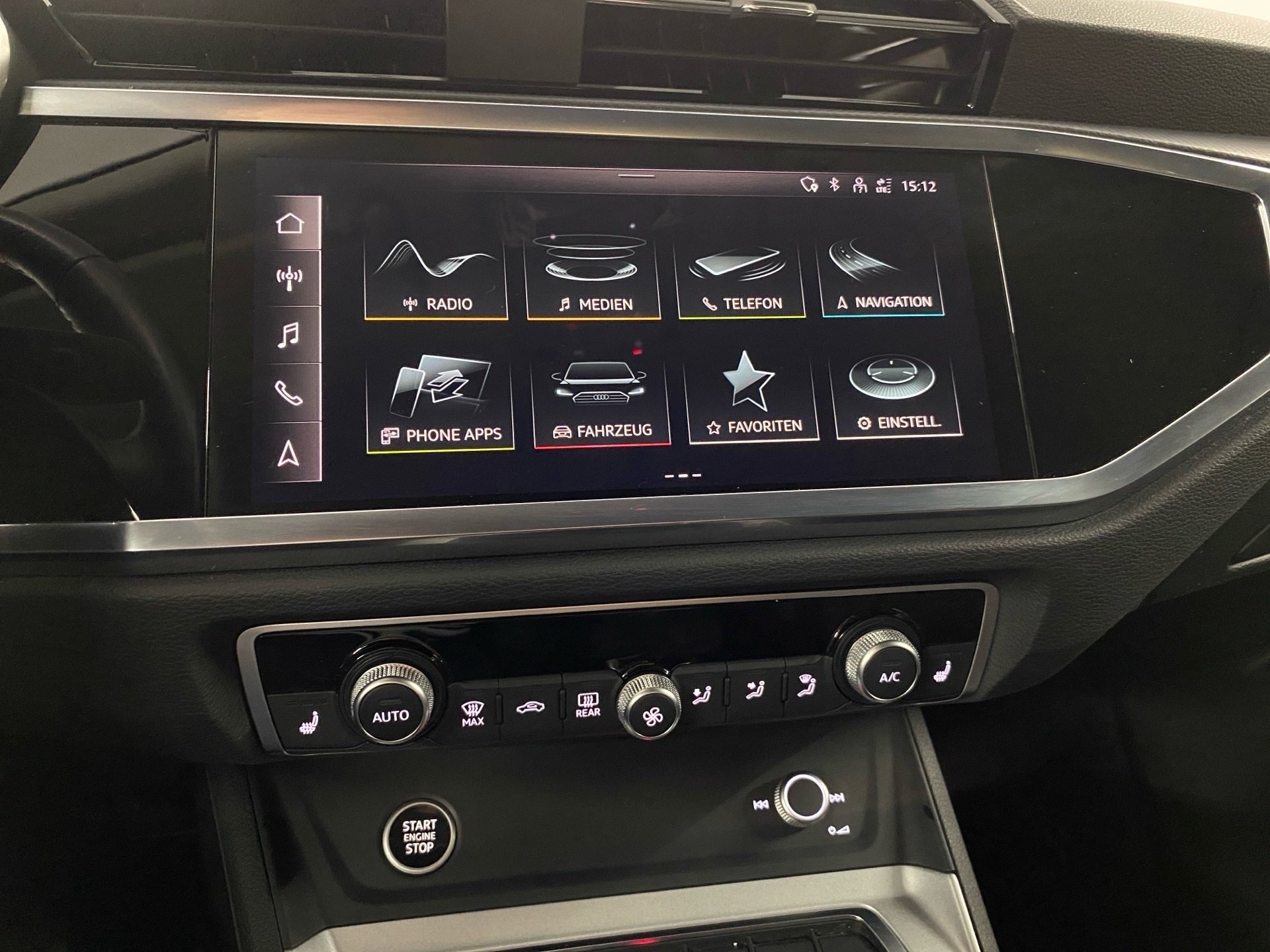 Q3 Sportback 40 TDI quattro S line Rückfahrkamera Smartphone Interface