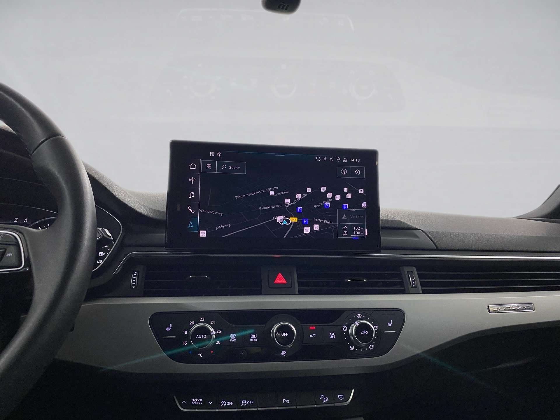 A4 allroad 45 TFSI quattro Smartphone Interface HuD