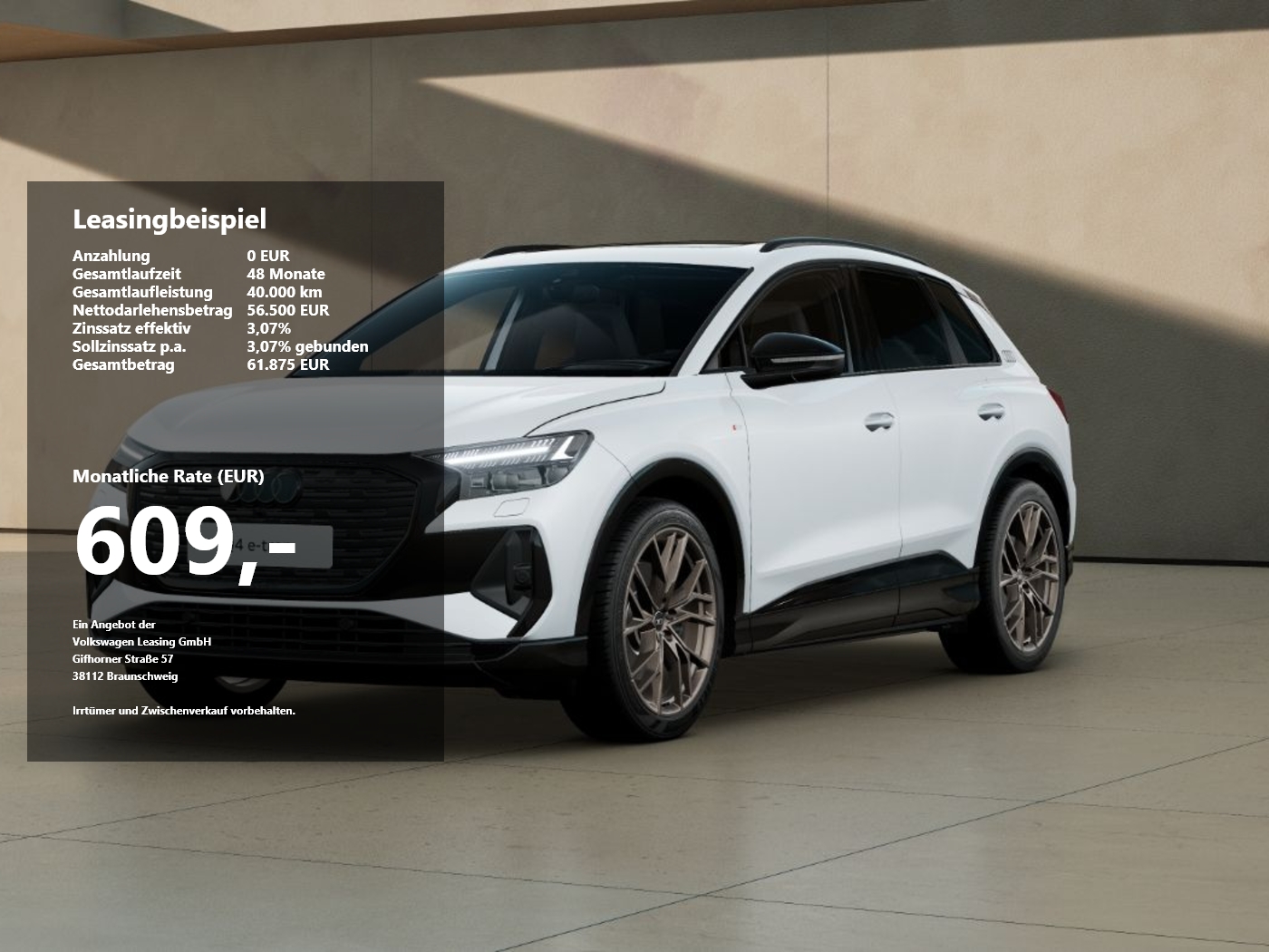 Q4 e-tron 45 e-tron quattro 210 kW S line AHK pano