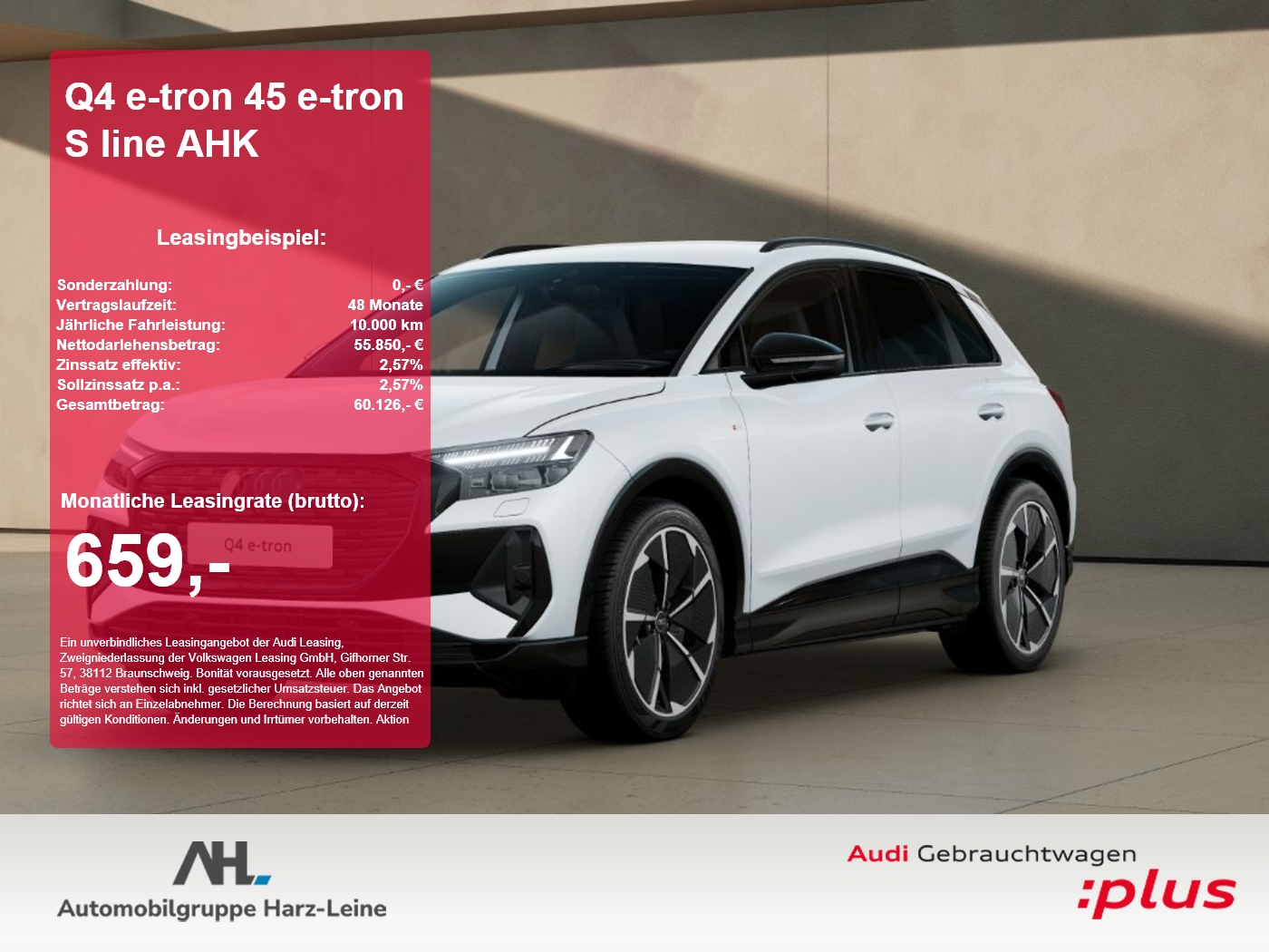 Q4 e-tron 45 e-tron S line AHK 360 ACC AHK AUT