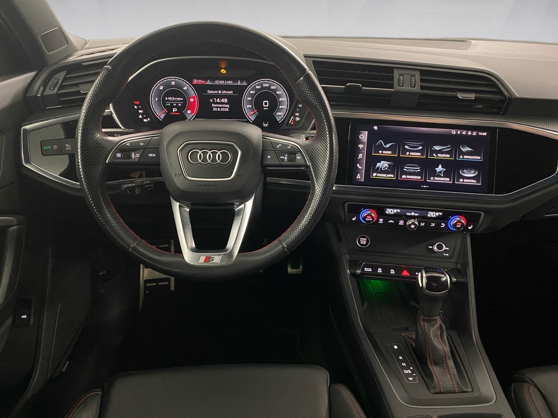 Q3 35 TDI quattro S line AHK Pano 2xKlima 360 LM