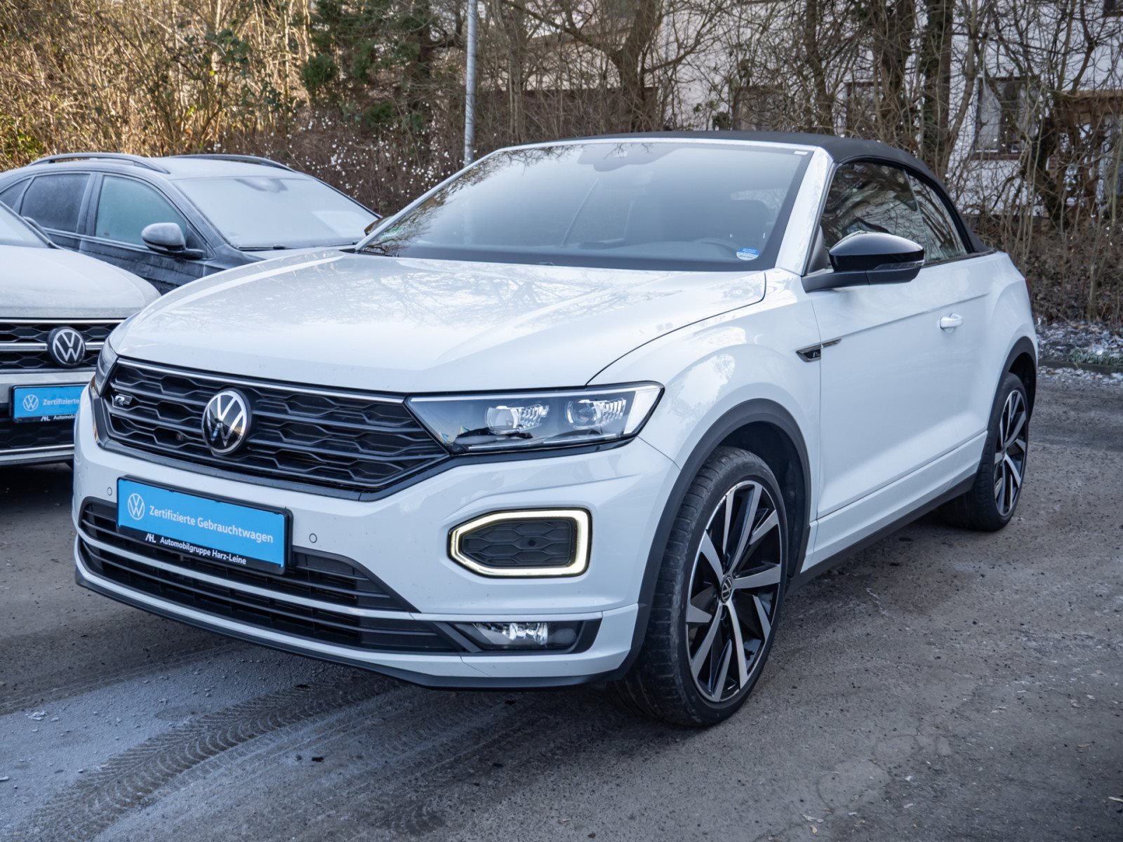 T-Roc Cabriolet R-LINE TSI DSG+ALU 19+LEDER+LED+NAVI+ACC+SPORTFAHRWERK+APP CONNECT+KLIMA