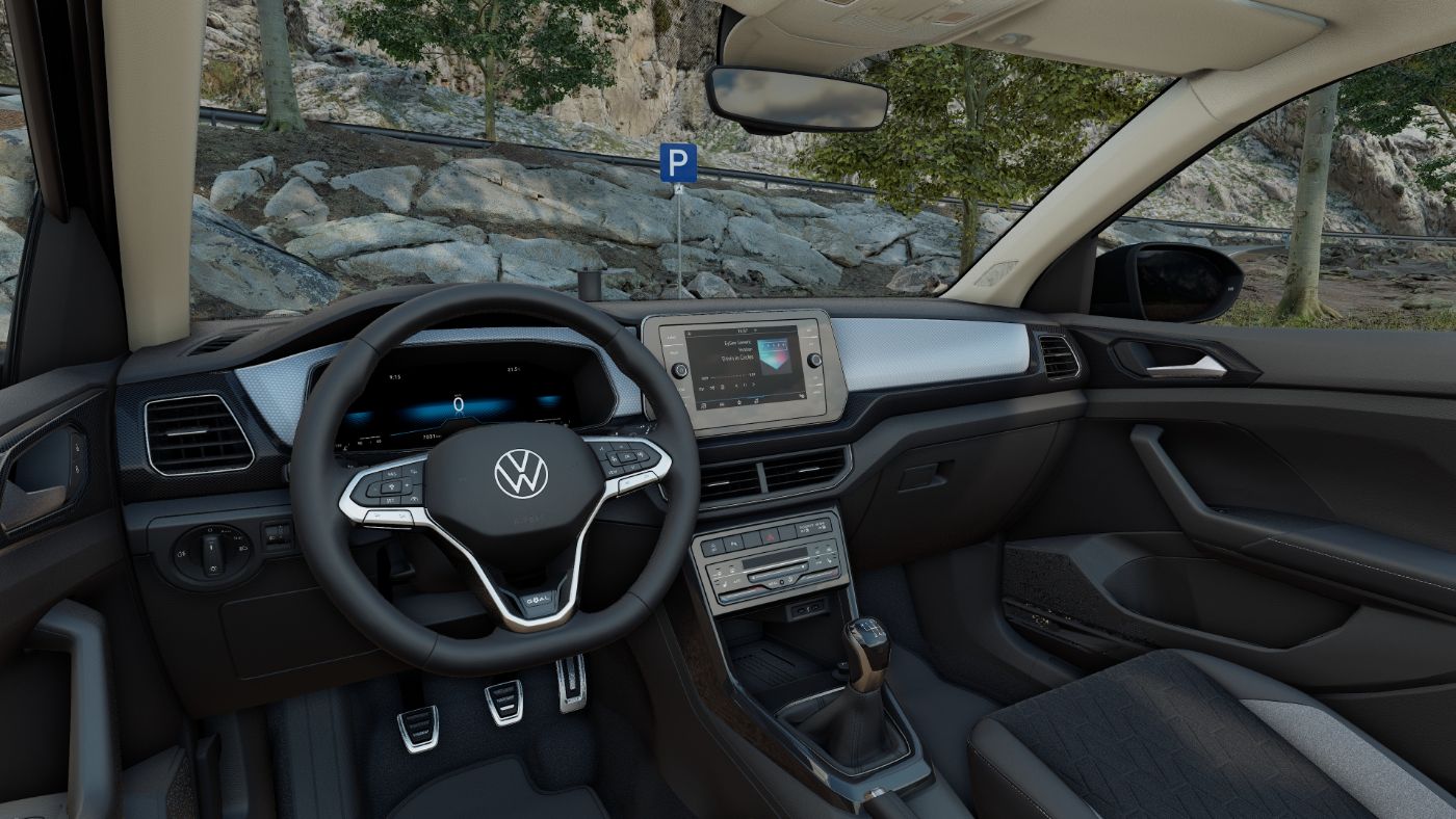 T-Cross GOAL TSI+ALU 16+TRAVEL ASSIST+LED+ACC+EINPARKHILFE+APP CONNECT+KLIMA