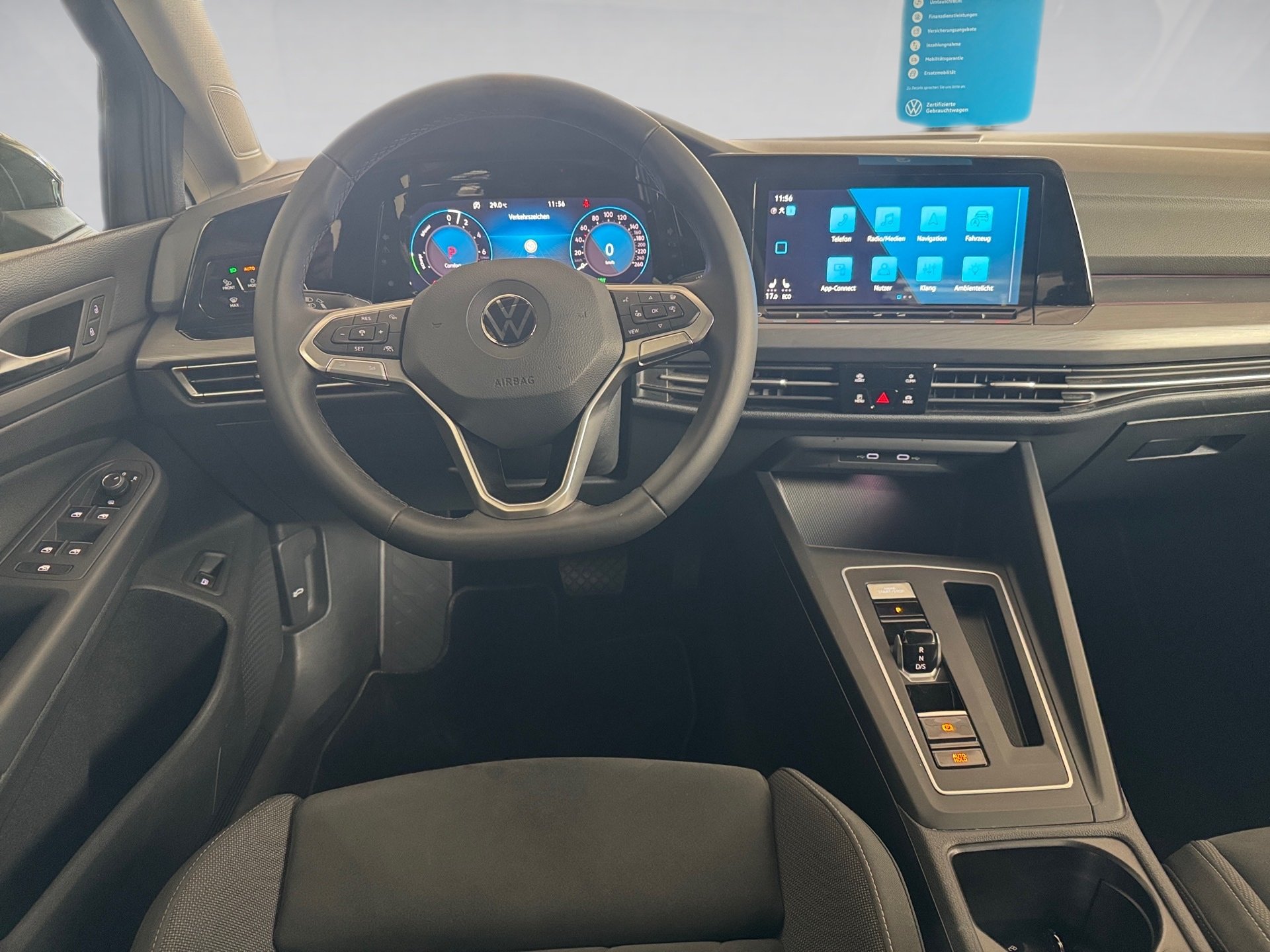Golf VIII STYLE eHybrid DSG+ALU 16+APP CONNECT+TRAVEL ASSIST+ACC+LED+EINPARKHILFE