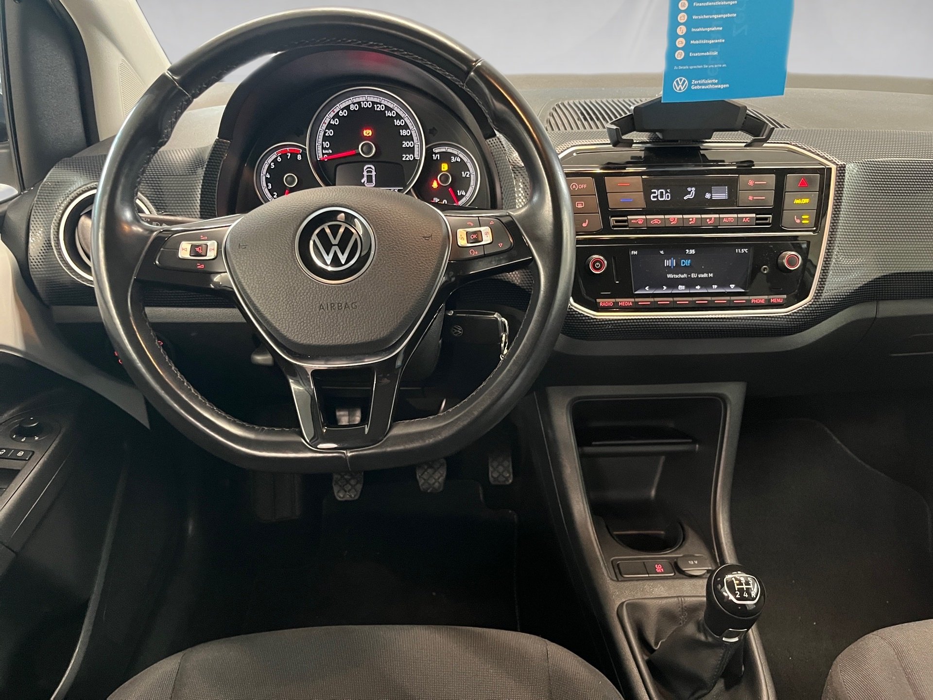 up! R-LINE+ALU 17+RÜCKFAHRKAMERA+WINTERPAKET+KLIMA+SPORTFAHRWERK+EINPARKHILF