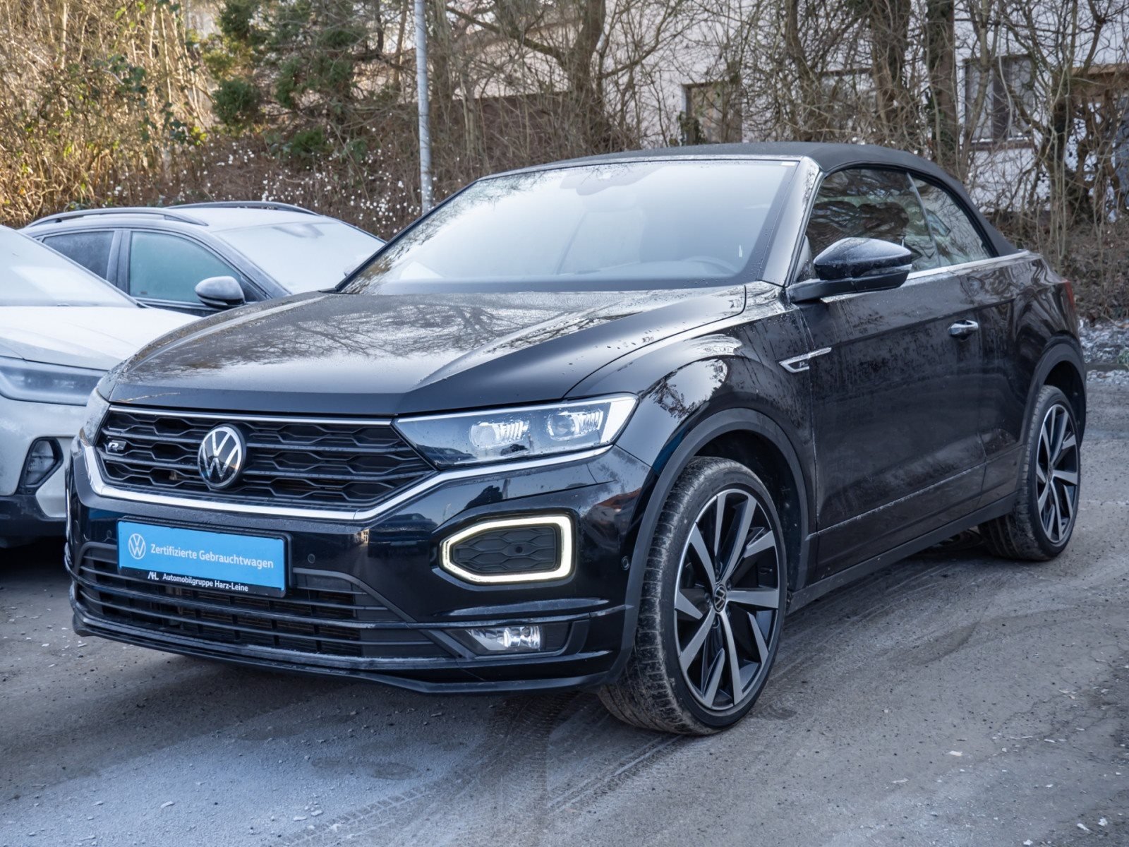 T-Roc Cabriolet R-LINE TSI DSG+ALU 19+LEDER+LED+RÜCKFAHRKAMERA+ACC+SPORTFAHRWERK+KLIMA