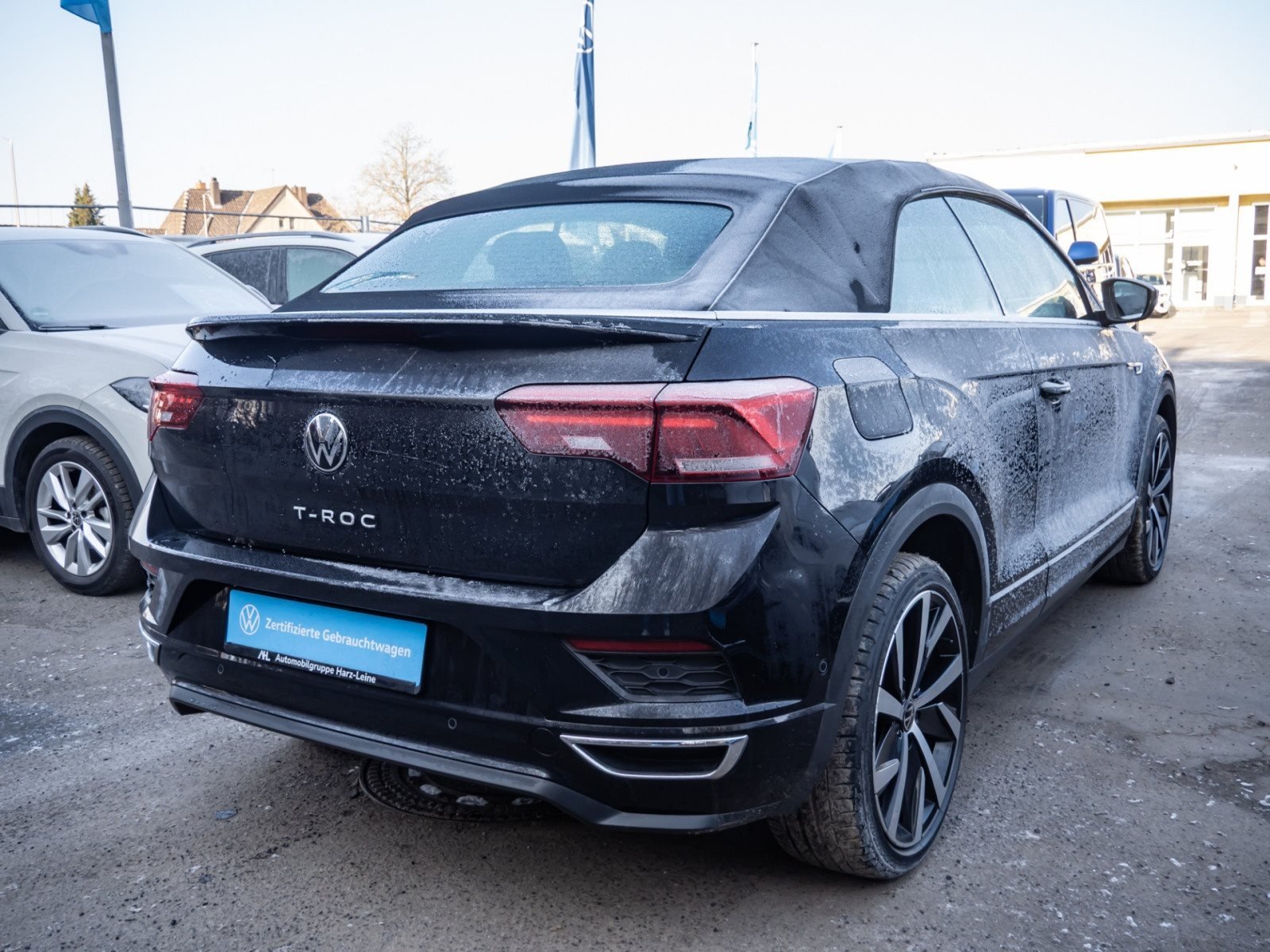 T-Roc Cabriolet R-LINE TSI DSG+ALU 19+LEDER+LED+RÜCKFAHRKAMERA+ACC+SPORTFAHRWERK+KLIMA