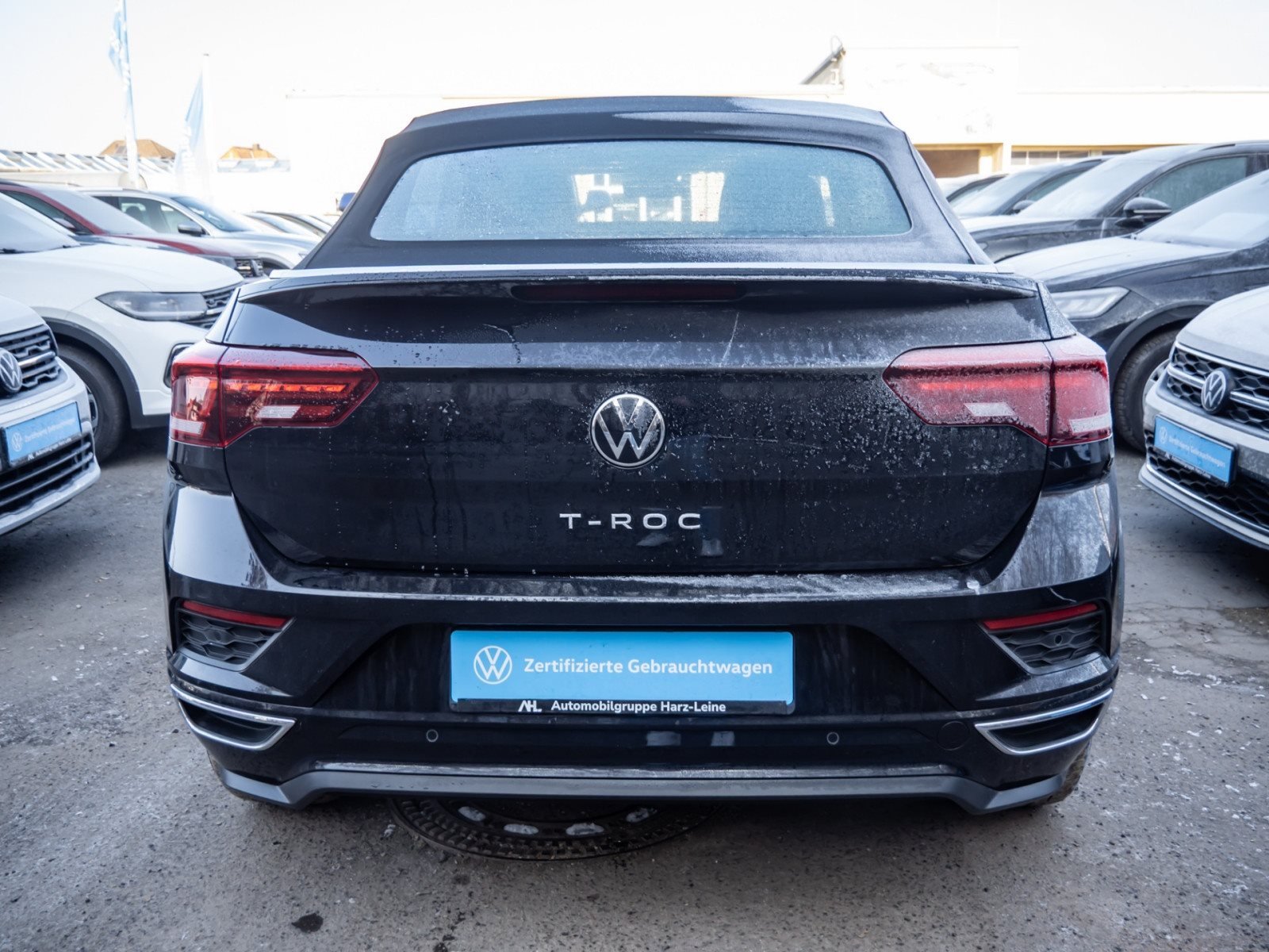 T-Roc Cabriolet R-LINE TSI DSG+ALU 19+LEDER+LED+RÜCKFAHRKAMERA+ACC+SPORTFAHRWERK+KLIMA