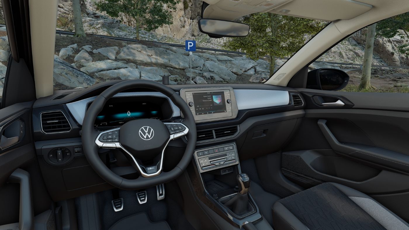 T-Cross GOAL TSI+ALU 16+RÜCKFAHRKAMERA+KEYLESS+TRAVEL ASSIST+LED+KLIMA+APP CONNE