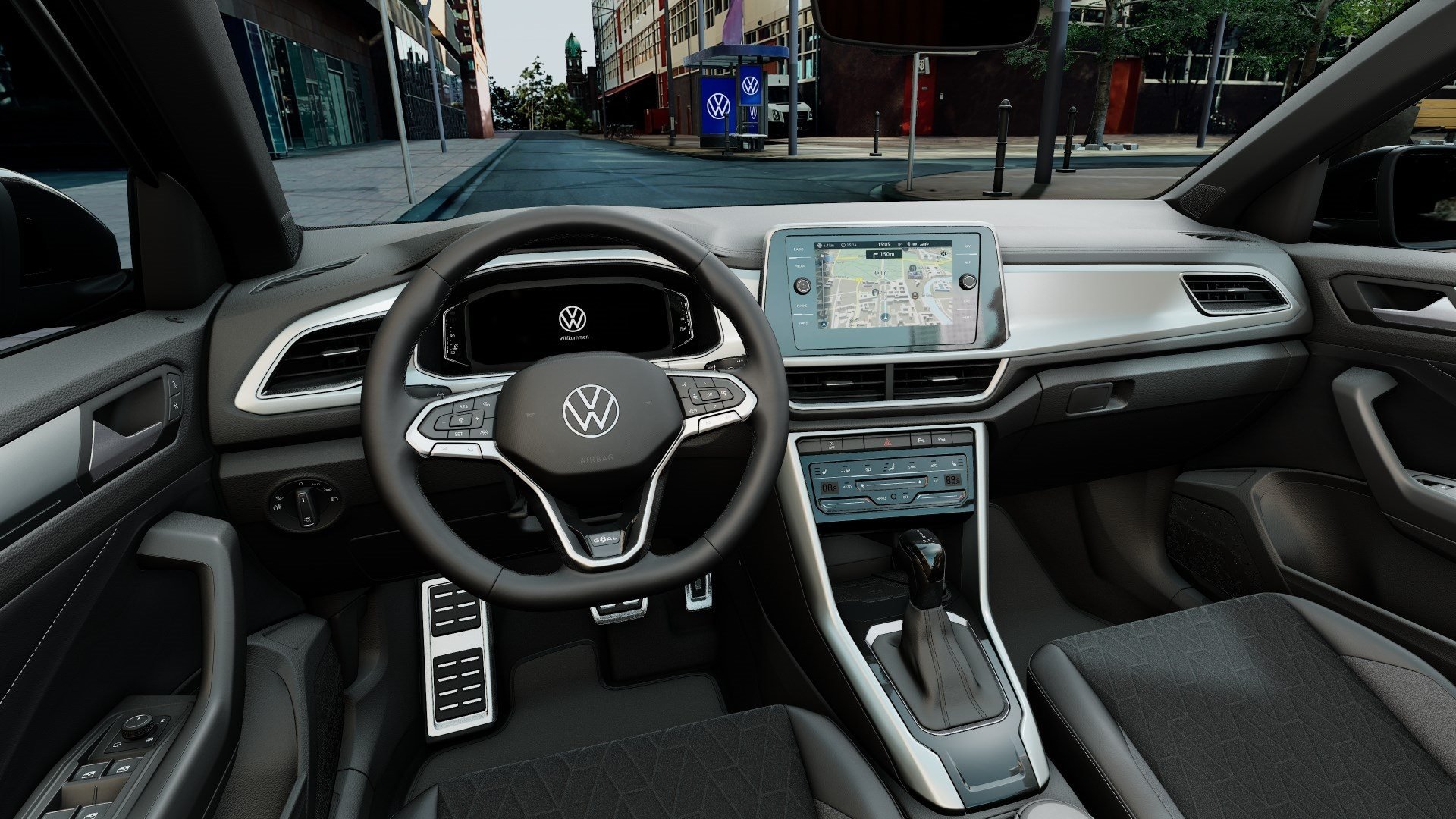 T-Roc GOAL TSI DSG+AHK+ALU 18+TRAVEL ASSIST+RÜCKFAHRKAMERA+NAVI+LED-PLUS+APP