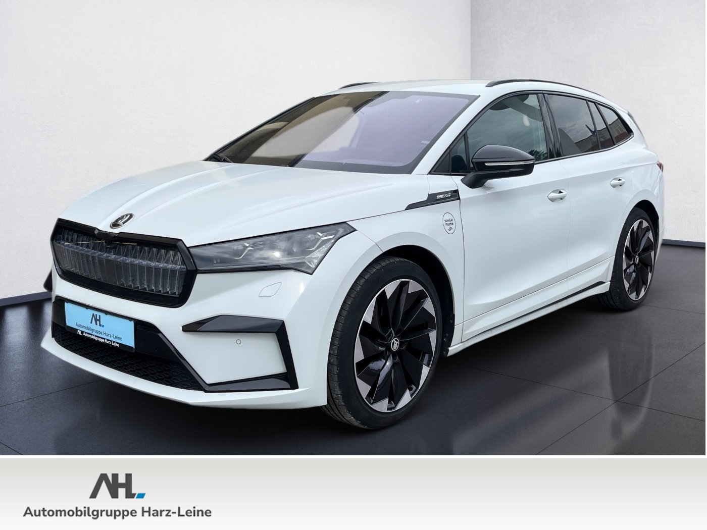 Enyaq SPORTLINE+ALU 21+HUD+LED-MATRIX+NAVI+KEYLESS+W&Auml;RMEPUMPE+SMART LINK