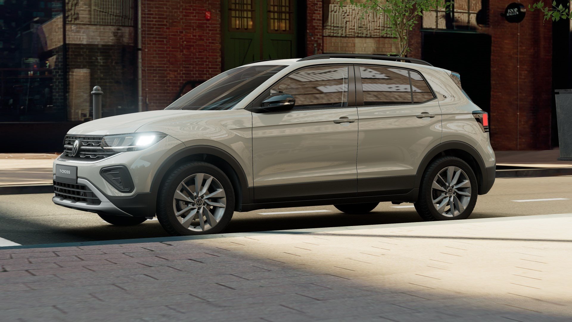 T-Cross GOAL TSI+ALU 17+LED+NAVI+TRAVEL ASSIST+KLIMA+APP CONNECT+ACC+EINPARKHILF