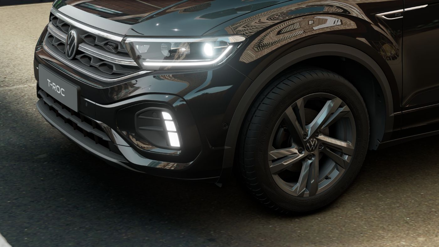 T-Roc R-LINE TSI DSG+AHK+ALU 17+RÜCKFAHRKAMERA+NAVI+LED-PLUS+PARK ASSIST+APP C