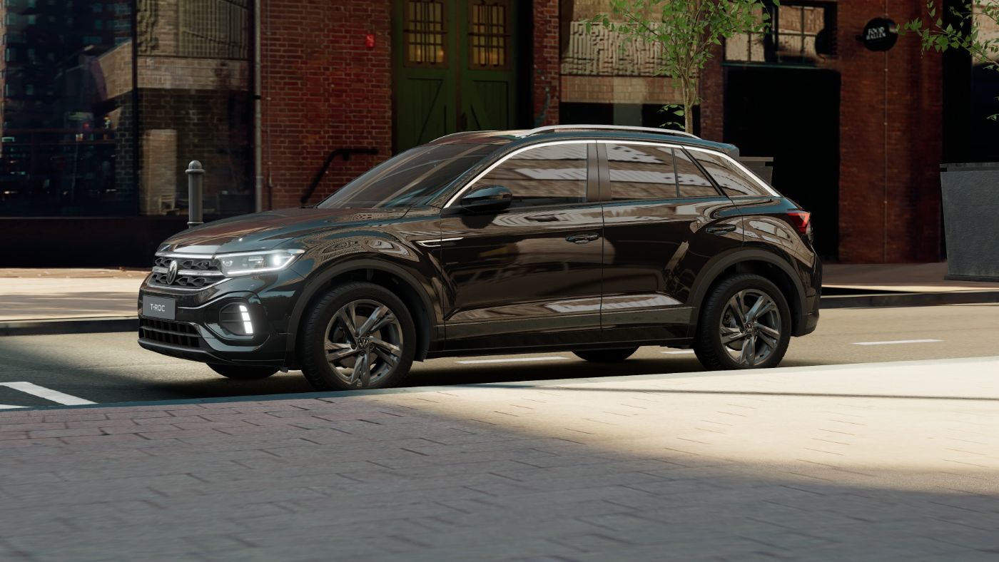 T-Roc R-LINE TSI DSG+AHK+ALU 17+RÜCKFAHRKAMERA+NAVI+LED-PLUS+PARK ASSIST+APP C