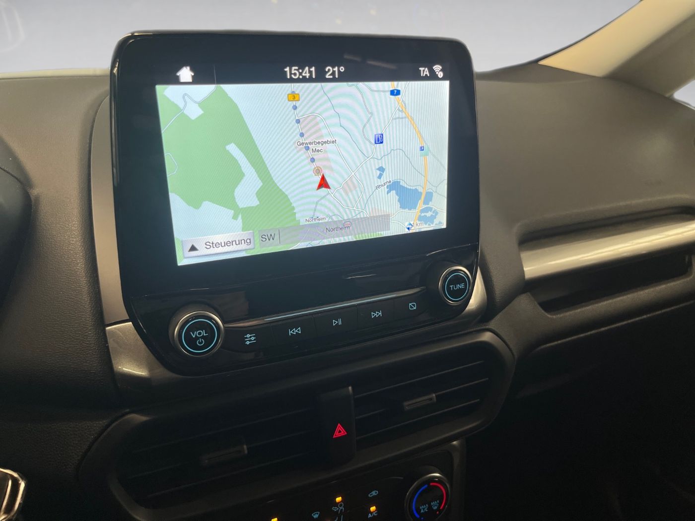 EcoSport COOL&CONNECT+ALU 16+TEMPOMAT+KLIMA+EINPARKHILFE+USB+NAVI+NOTBREMSASSISTE