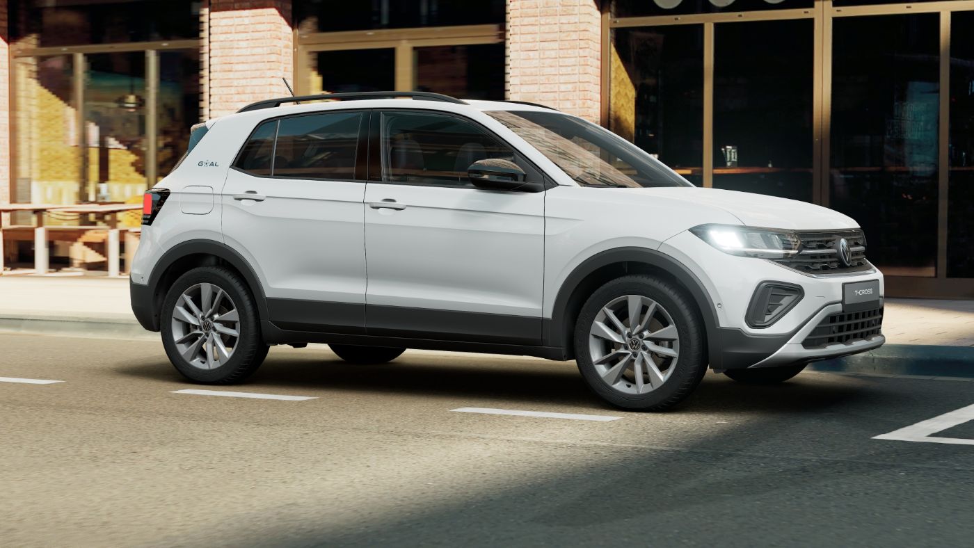 T-Cross GOAL TSI DSG+AHK+ALU 17+PLUS-PAKET+TRAVEL ASSIST+NAVI+PARK ASSIST+LED+AP