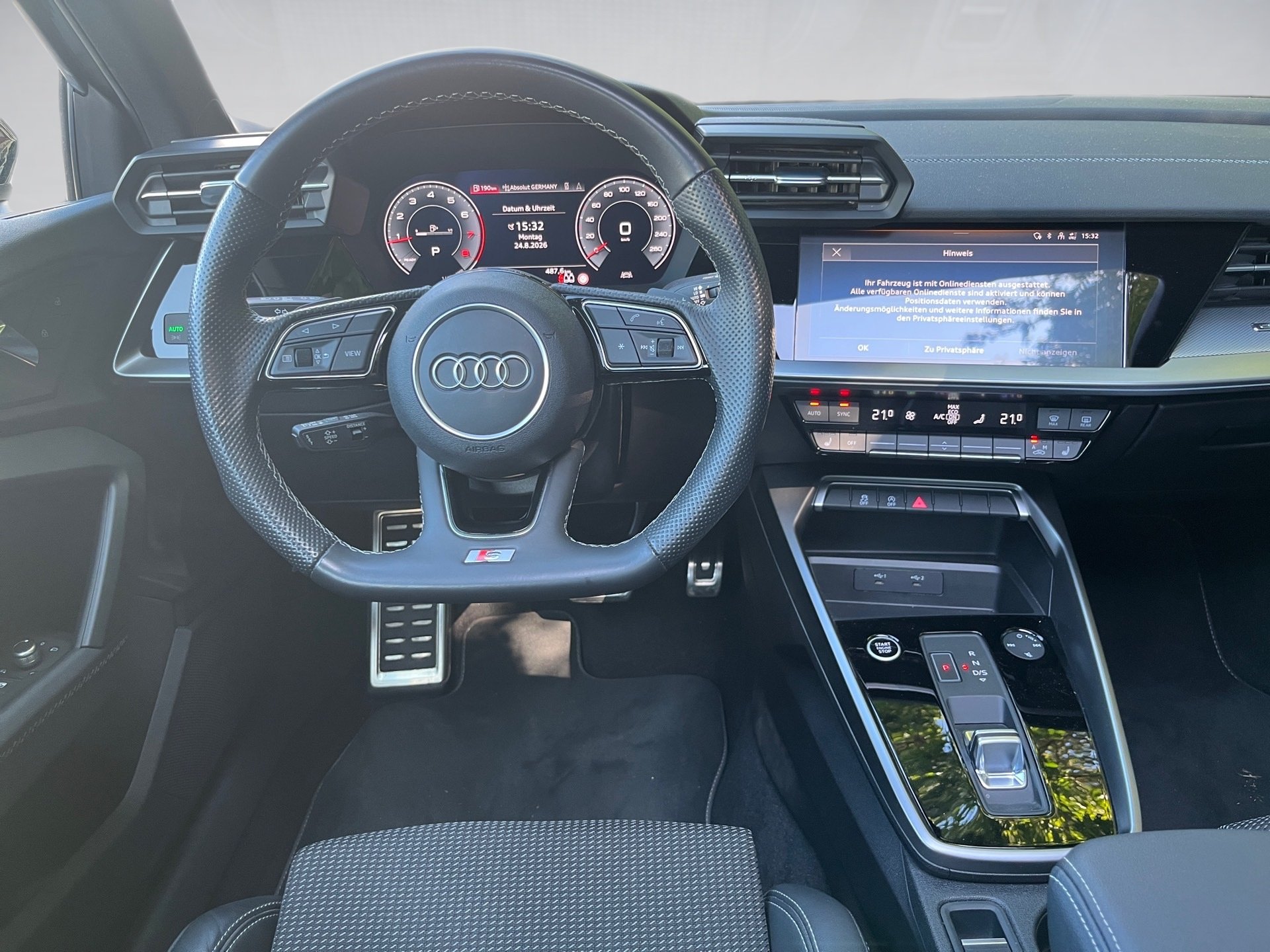 A3 Sportback S LINE TFSI DSG+ALU 19+PANO+EINPARKHILFE+LED+SPEED LIMITER+DAB