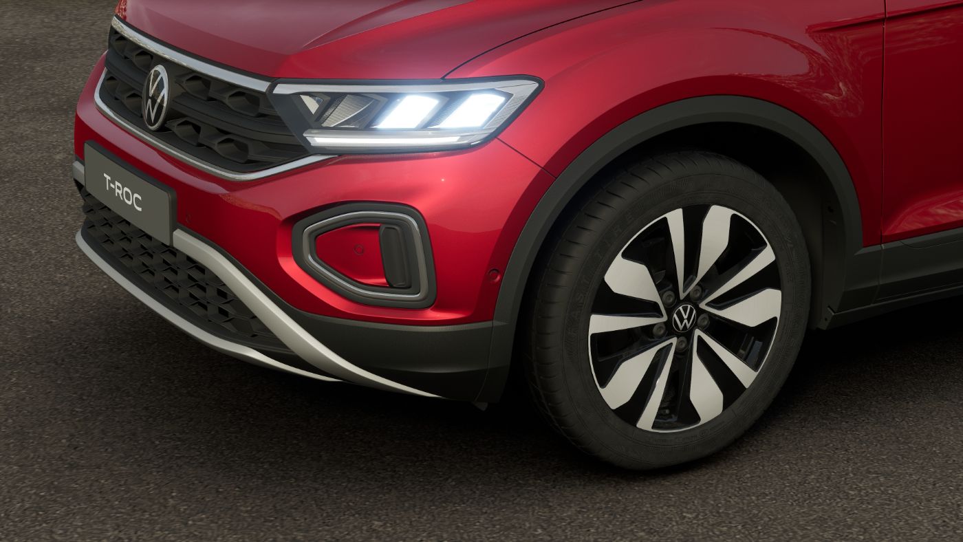 T-Roc GOAL TSI DSG+ALU 17+AHK+STANDHEIZUNG+KEYLESS+TRAVEL ASSIST+NAVI+LED+APP