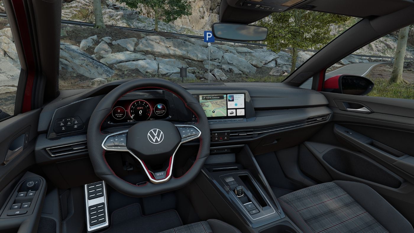 Golf VIII GTI TSI DSG+ALU 18+KEYLESS+TRAVEL ASSIST+REAR VIEW+APP CONNECT+LED+ACC