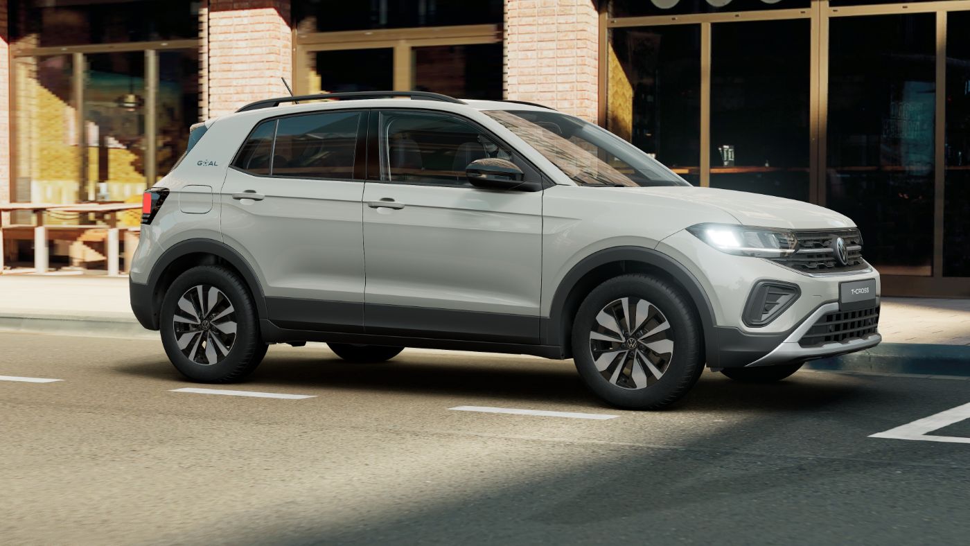 T-Cross GOAL TSI+ALU 16+TRAVEL ASSIST+LED+ACC+KLIMA+EINPARKHILFE+APP CONNECT