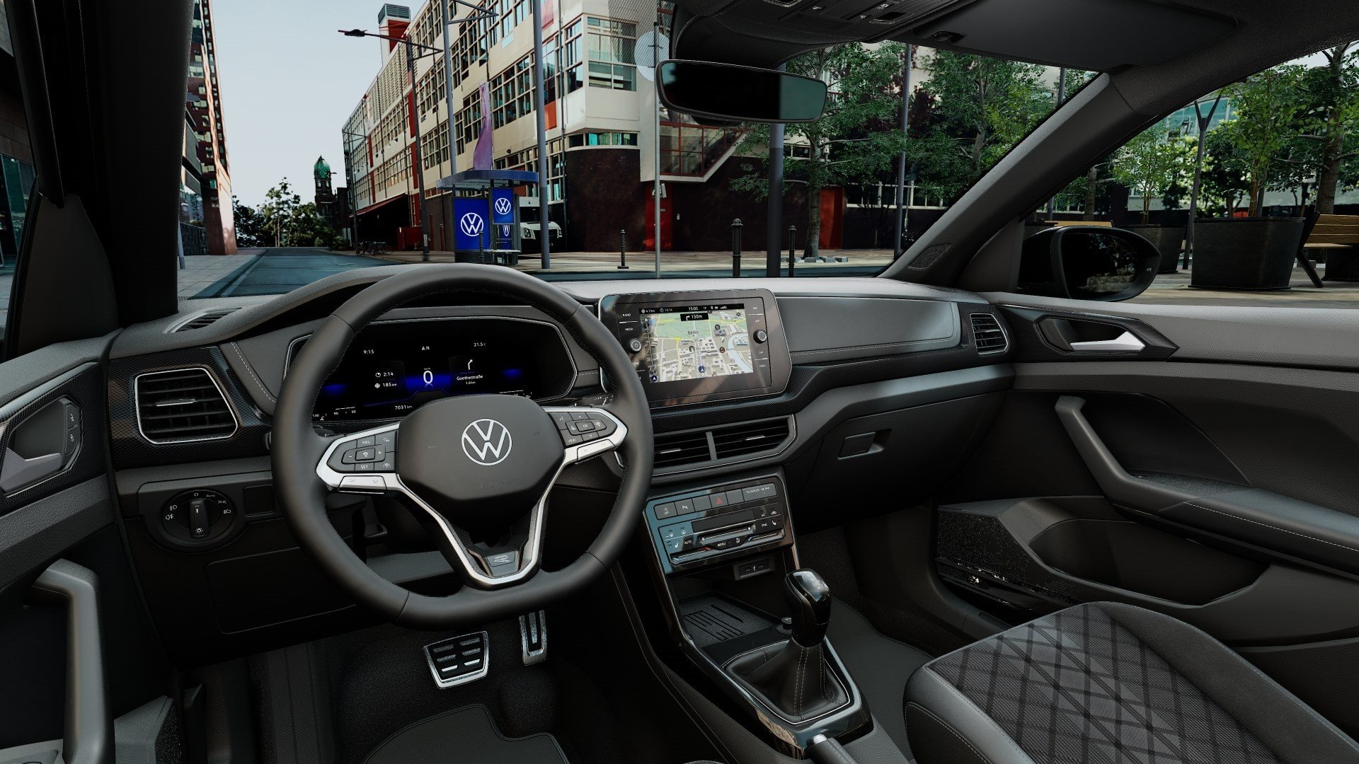 T-Cross 1.5 TSI R-Line DSG IQ.Light RFK AHK Navi