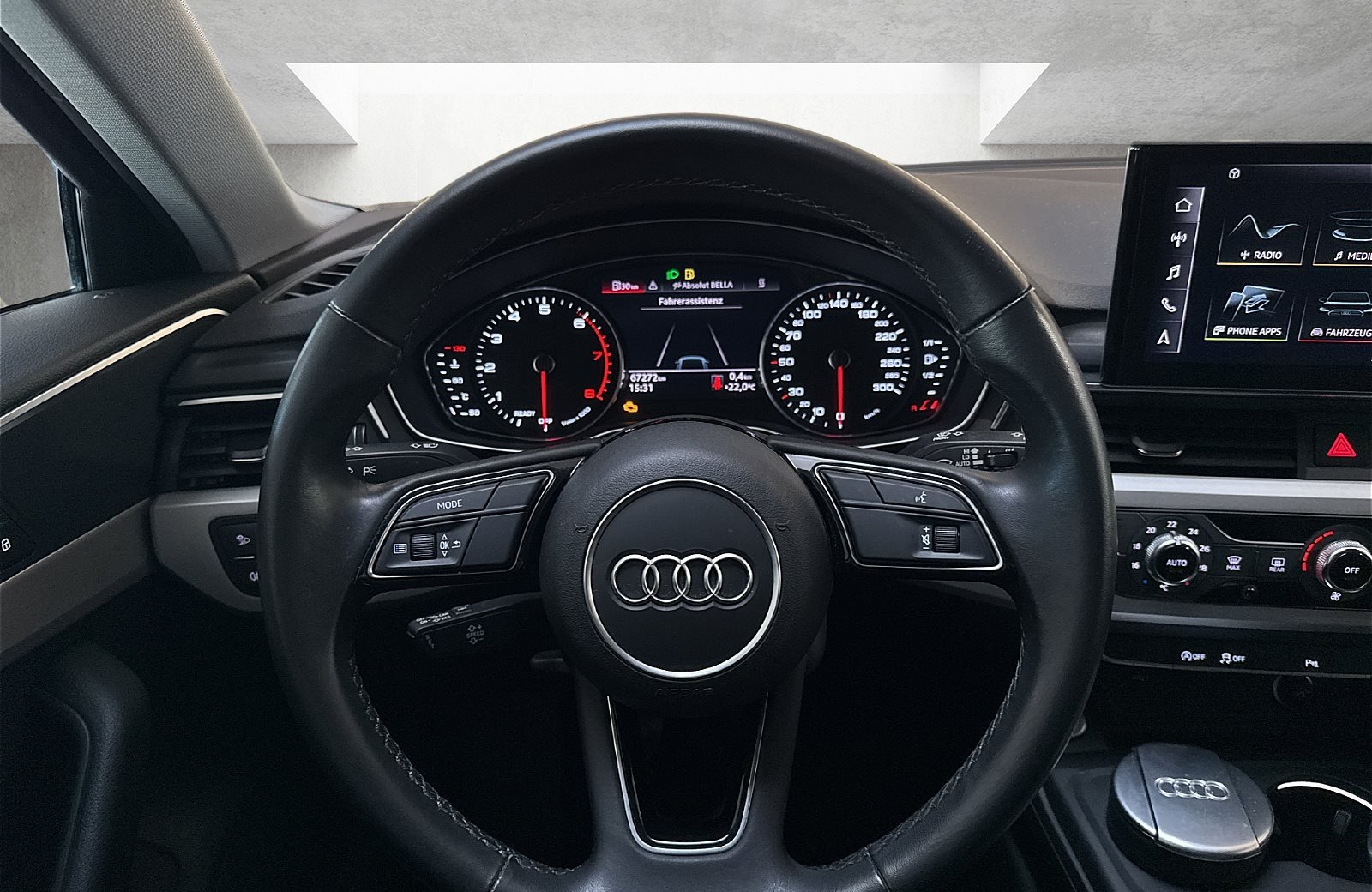 A4 Avant 35 2.0 TFSI advanced AHK Smartphone Interface