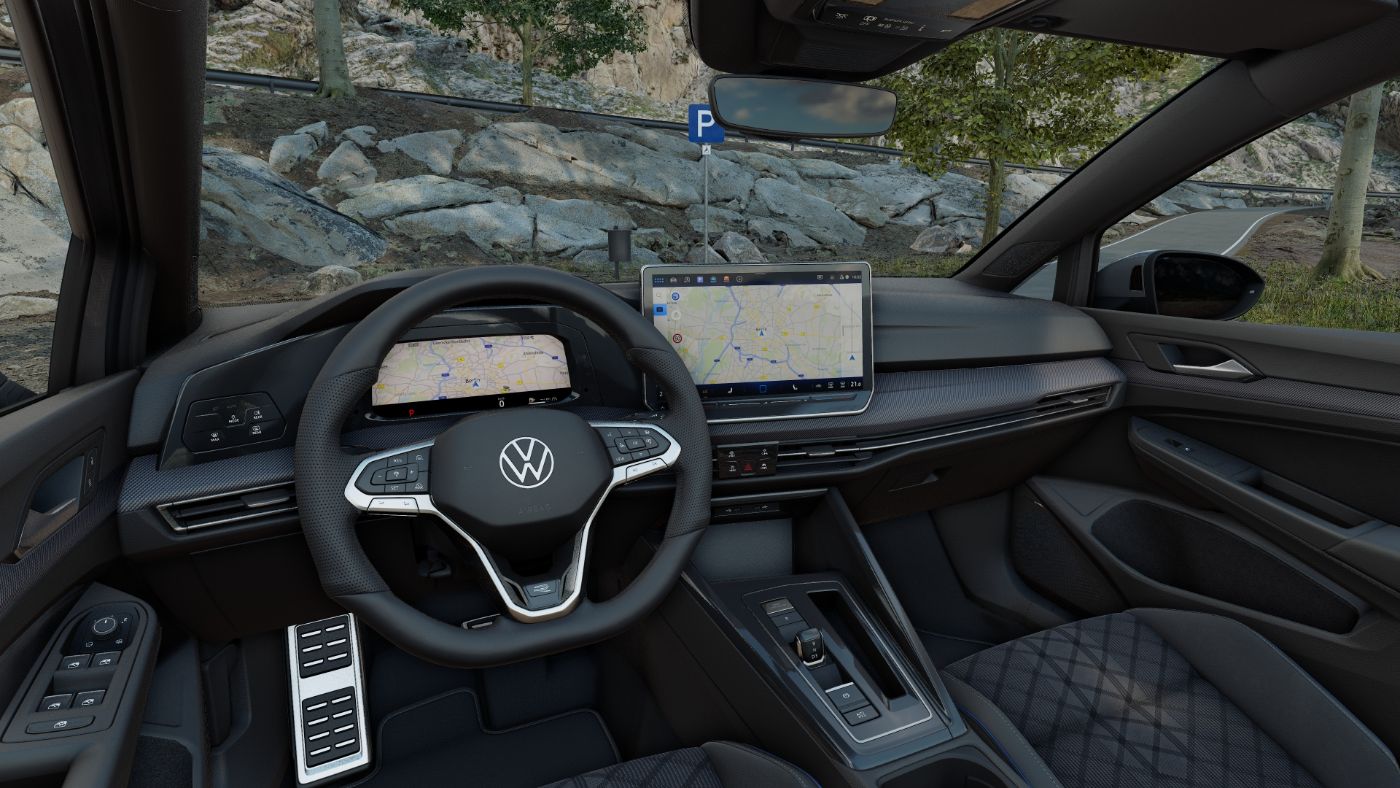 Golf VIII 1.5 eTSI R-Line DSG RFK Navi LED ACC