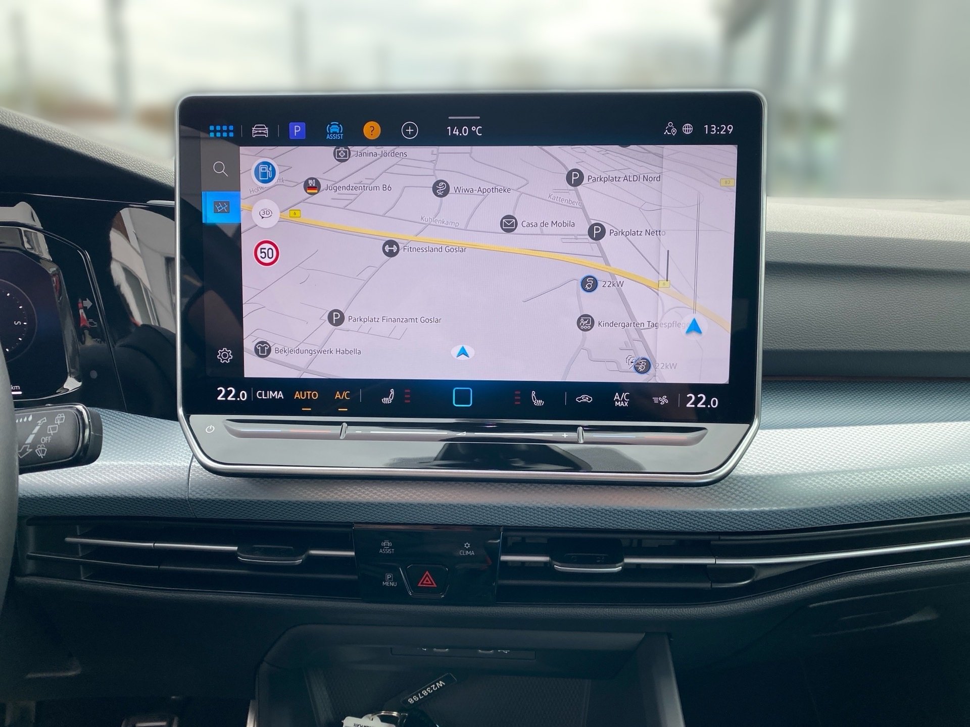 Golf VIII 1.5 TSI Goal LED Navi ACC RFK ACC Kam.