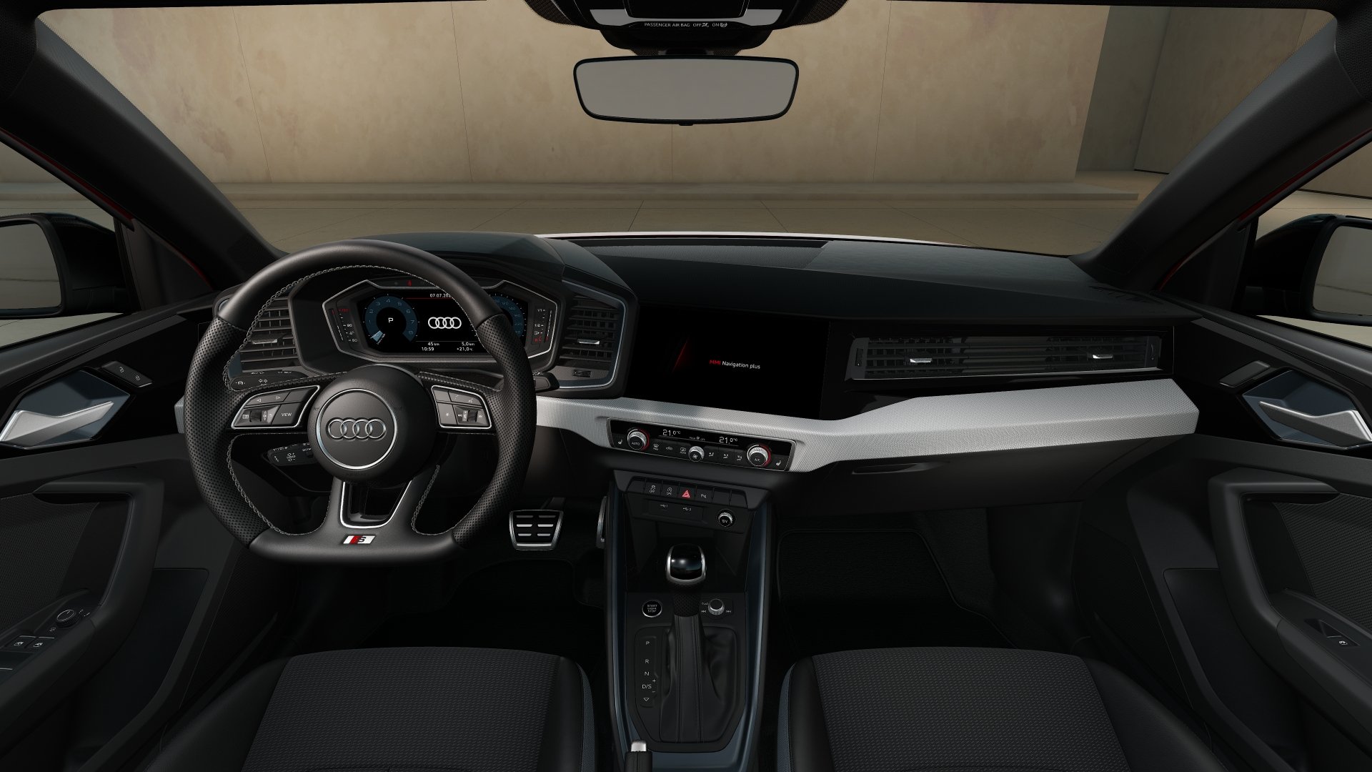 A1 allstreet 30 TFSI S line S-tronic Navi LED ACC Optik schwarz plus