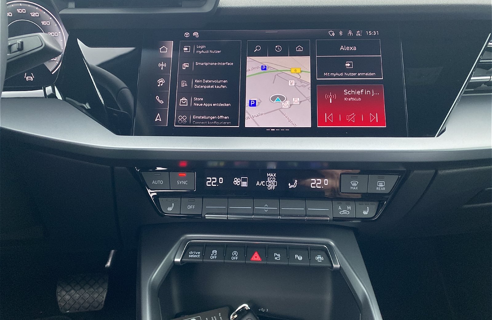 A3 Sportback 30 TFSI advanced S-tronic Matrix Navi ACC AHK Standhzg.