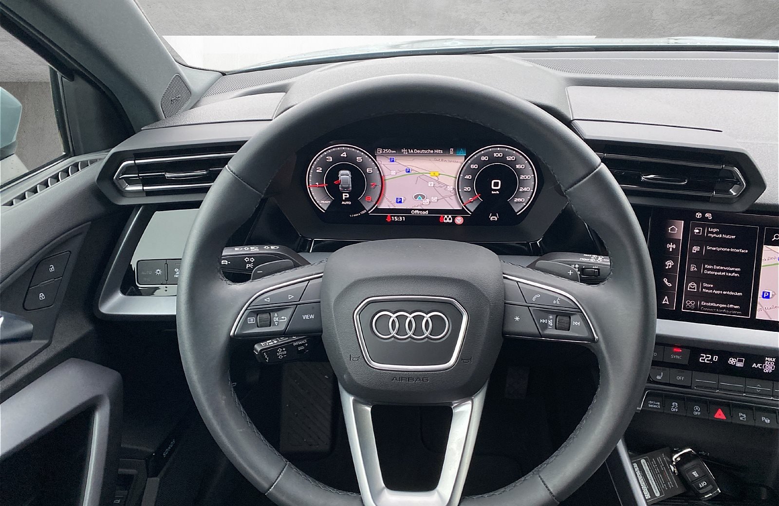 A3 Sportback 30 TFSI advanced S-tronic Matrix Navi ACC AHK Standhzg.