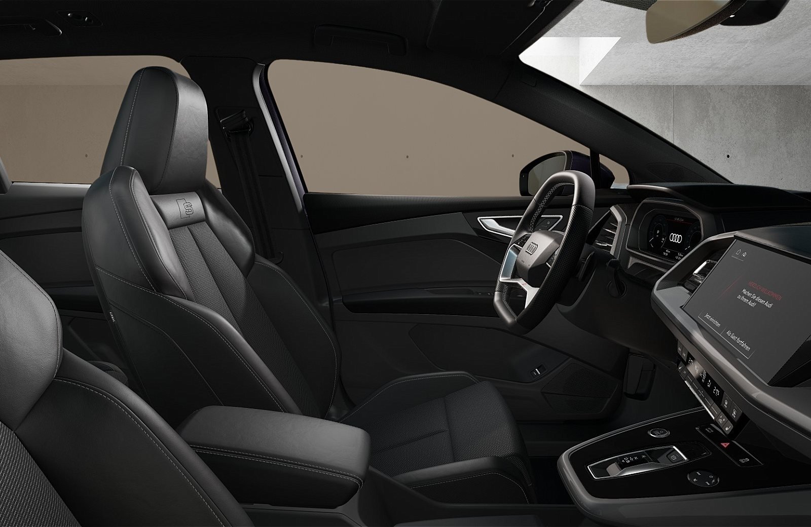 Q4 45 e-tron S line LED Navi ACC Pano HuD AHK Wärmepumpe