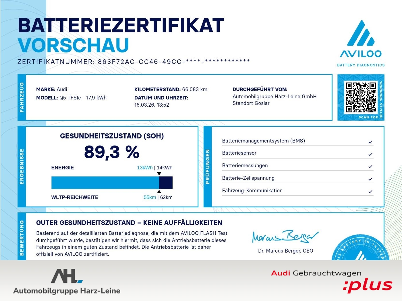 Q5 50 TFSI e quattro S-tronic Matrix Navi ACC AHK Stand...