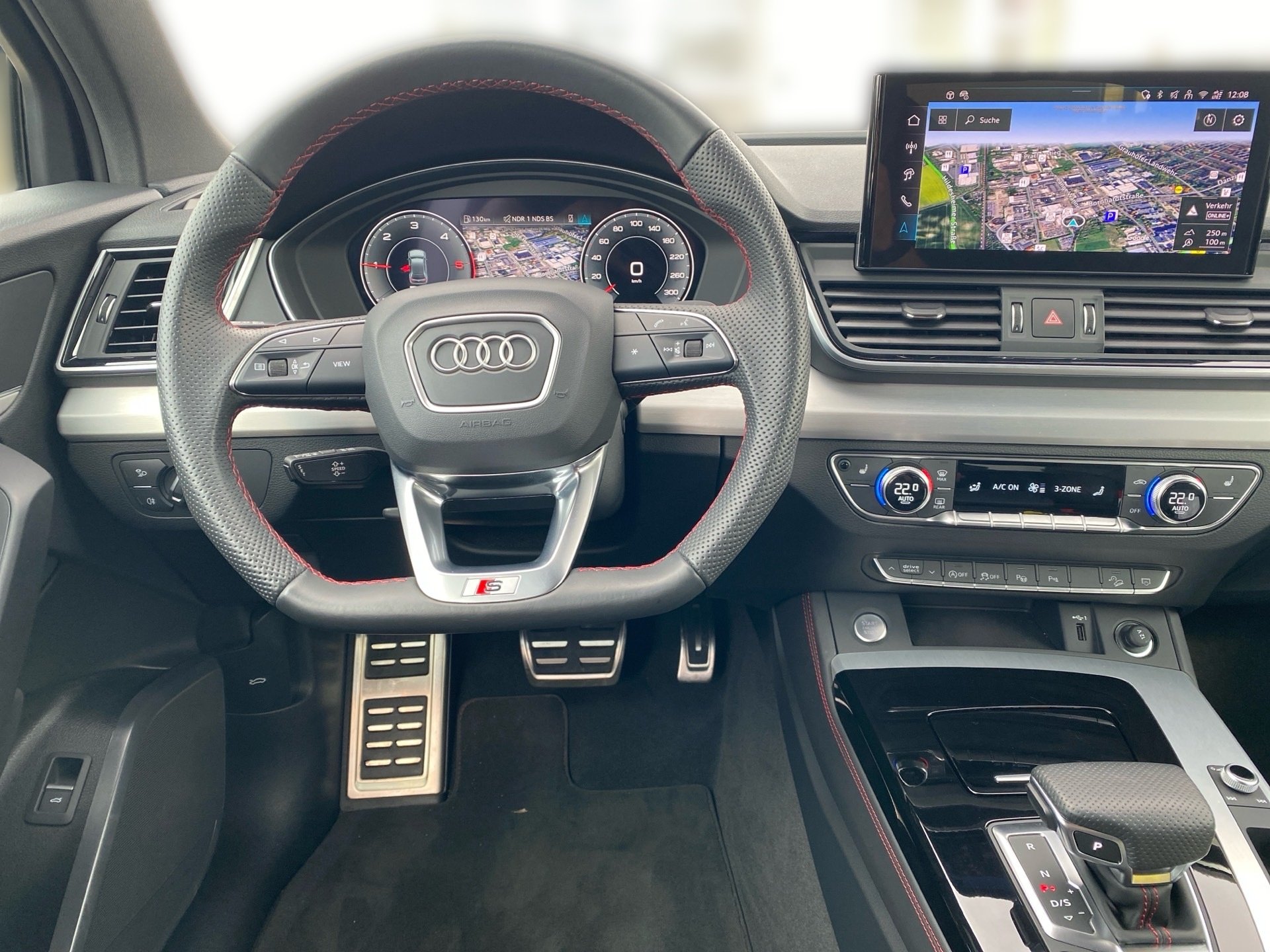 Q5 40 TDI S line quattro S-tronic Matrix Navi Luft AHK Leder