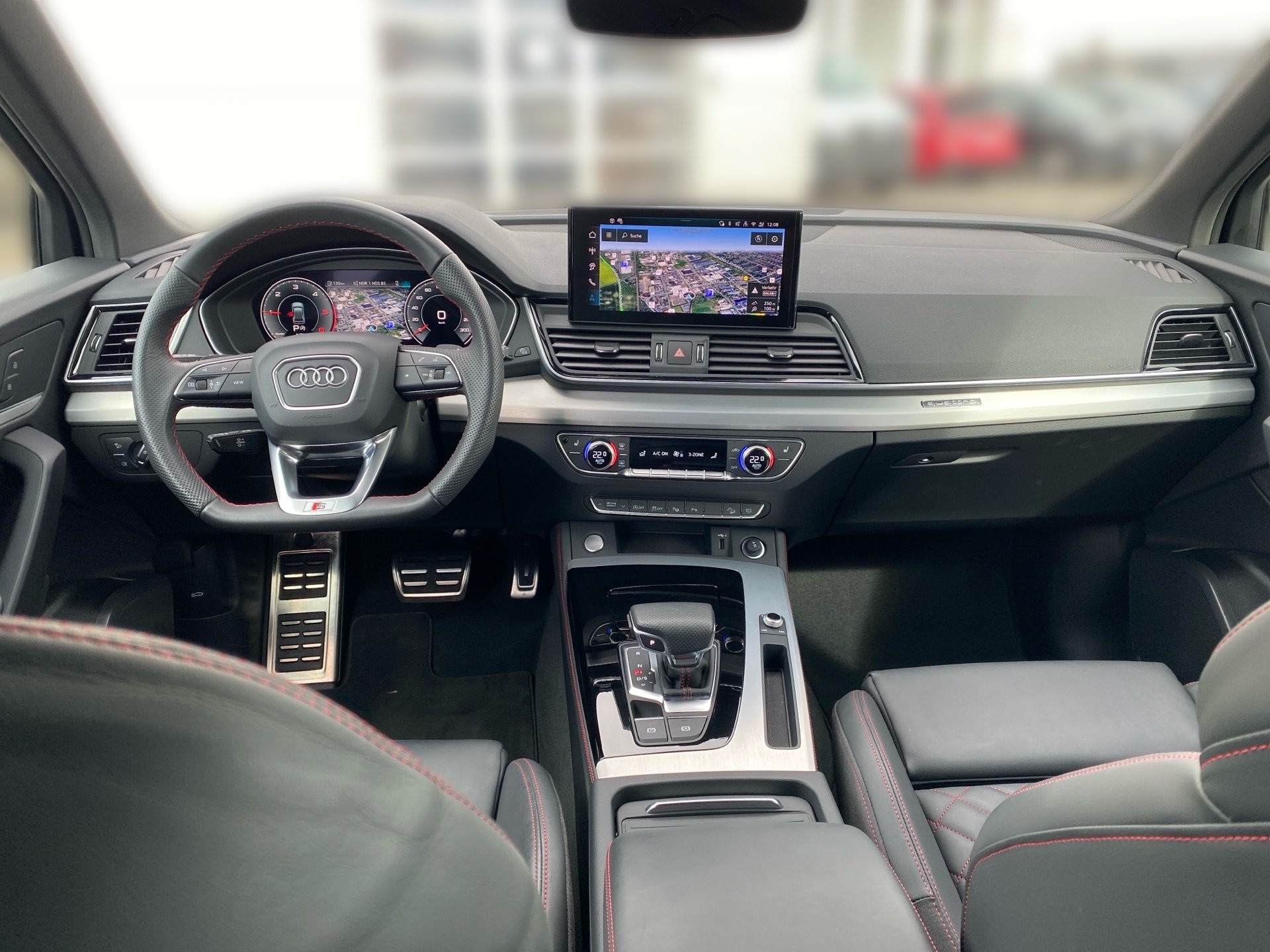 Q5 40 TDI S line quattro S-tronic Matrix Navi Luft AHK Leder