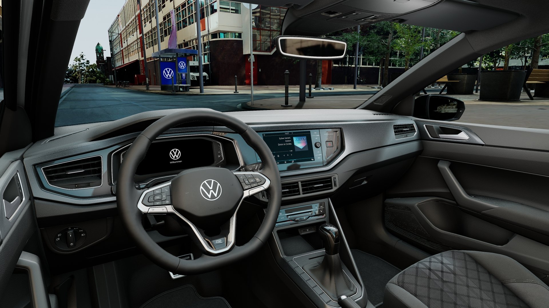 Polo 1.0 TSI R-Line DSG Matrix RFK AHK App-Connect