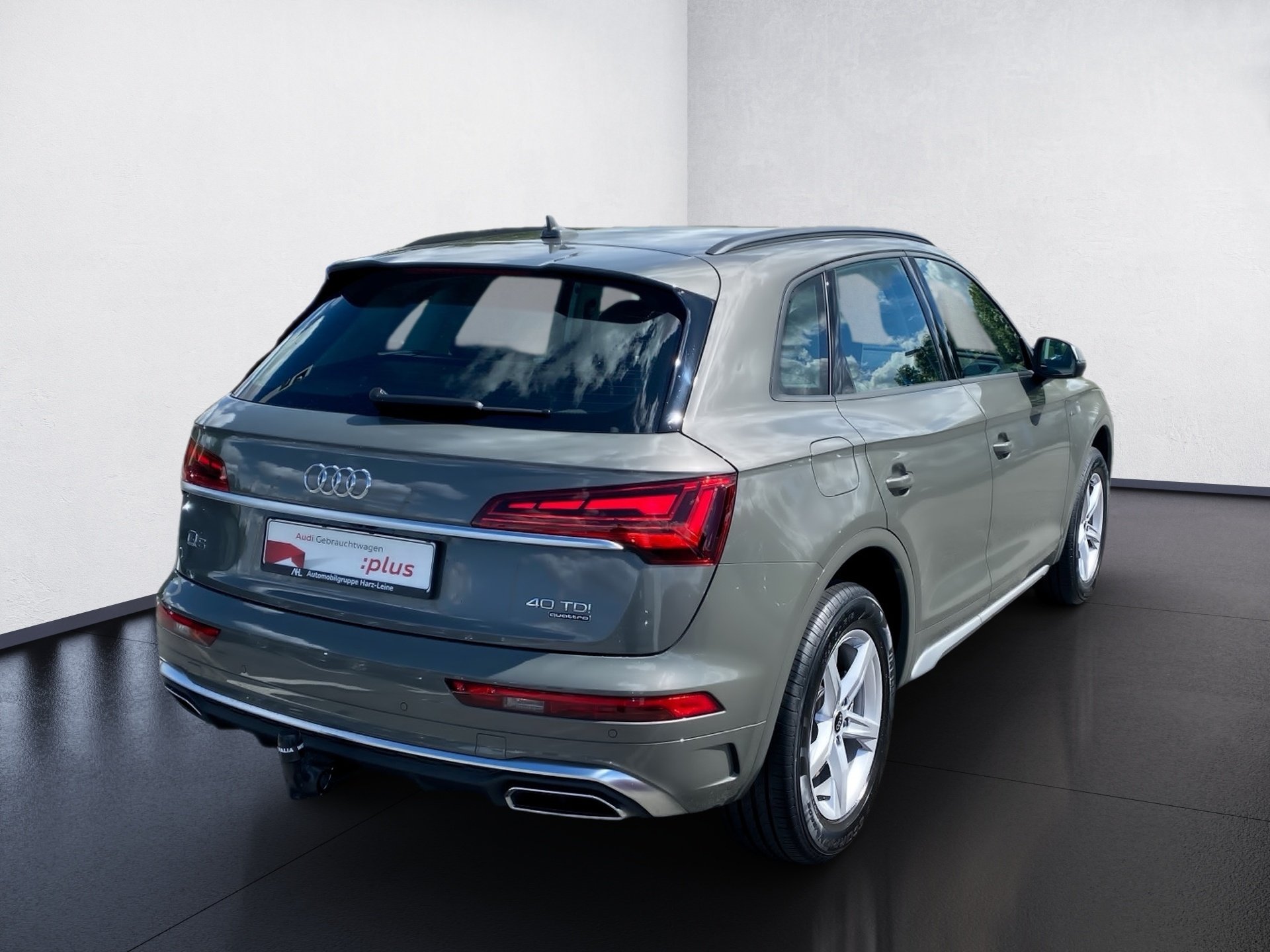 Q5 40 TDI S line quattro S-tronic LED Navi HuD AHK Leder