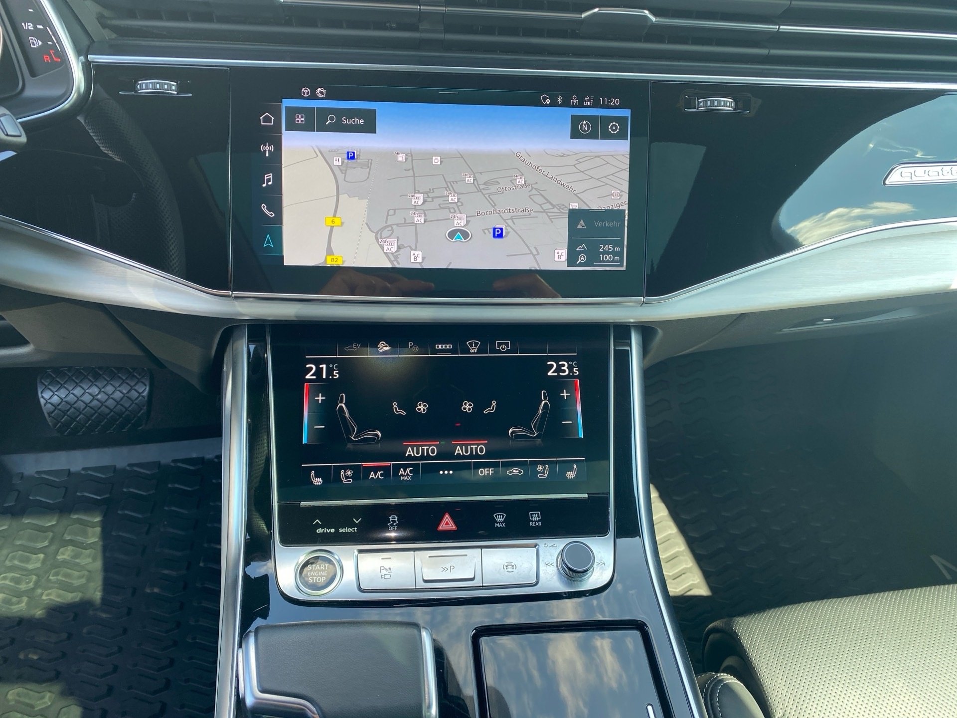 Q7 55 TFSIe S line quattro Tiptronic Matrix Pano HuD Luft
