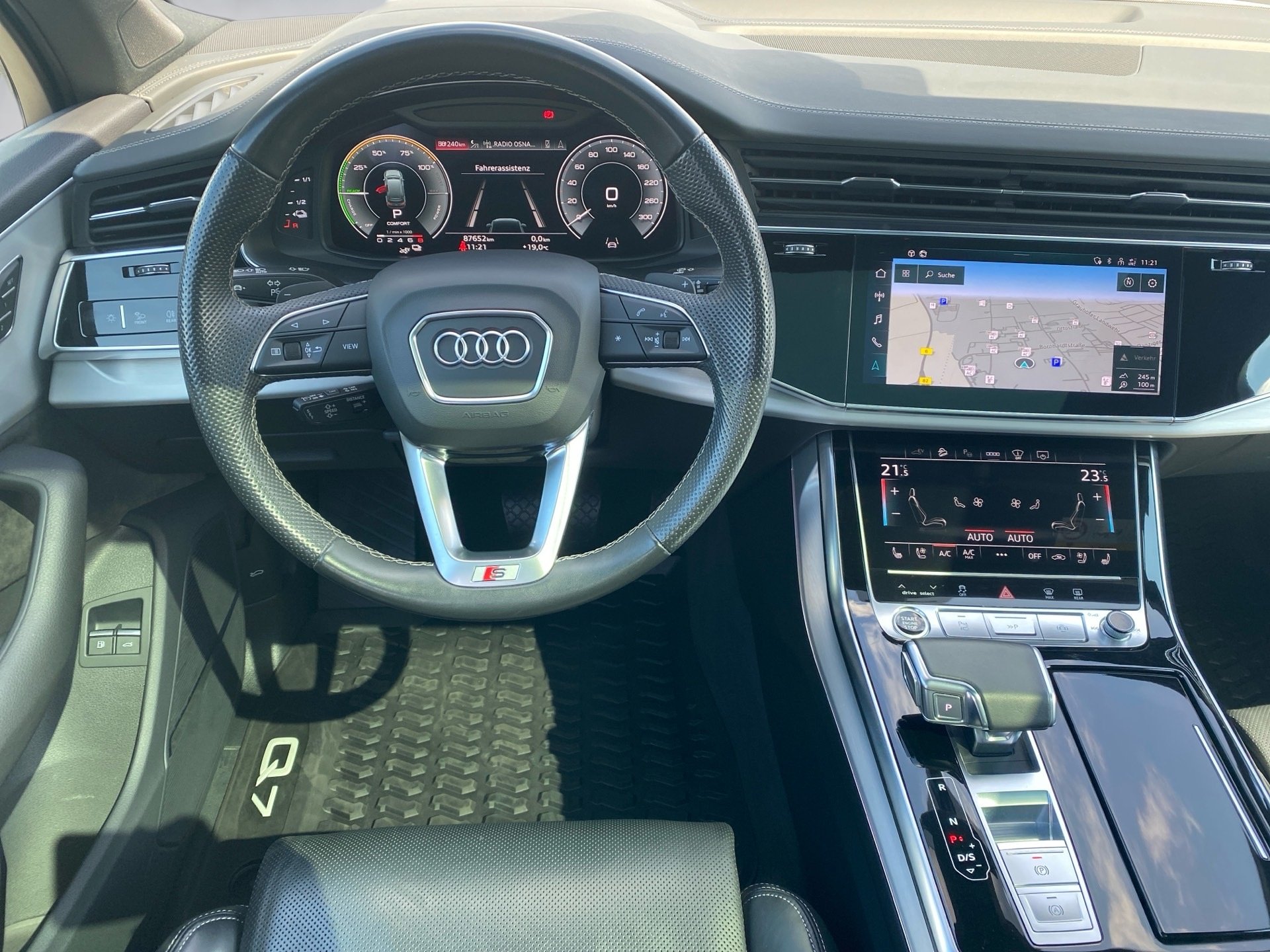 Q7 55 TFSIe S line quattro Tiptronic Matrix Pano HuD Luft