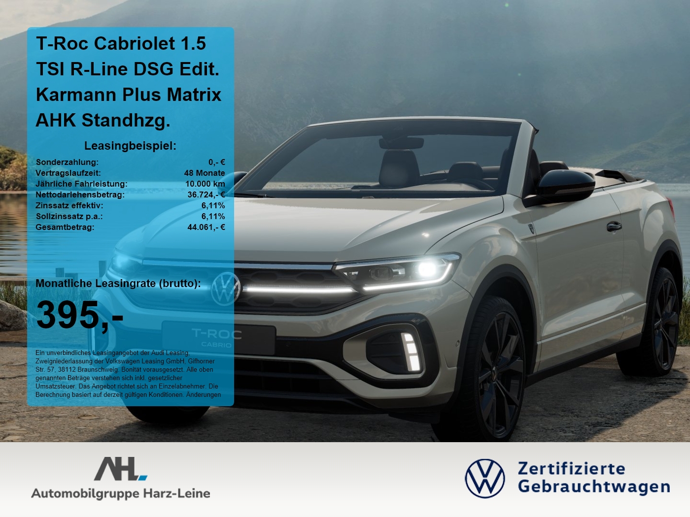 T-Roc Cabriolet 1.5 TSI R-Line DSG Edit. Karmann Plus M...