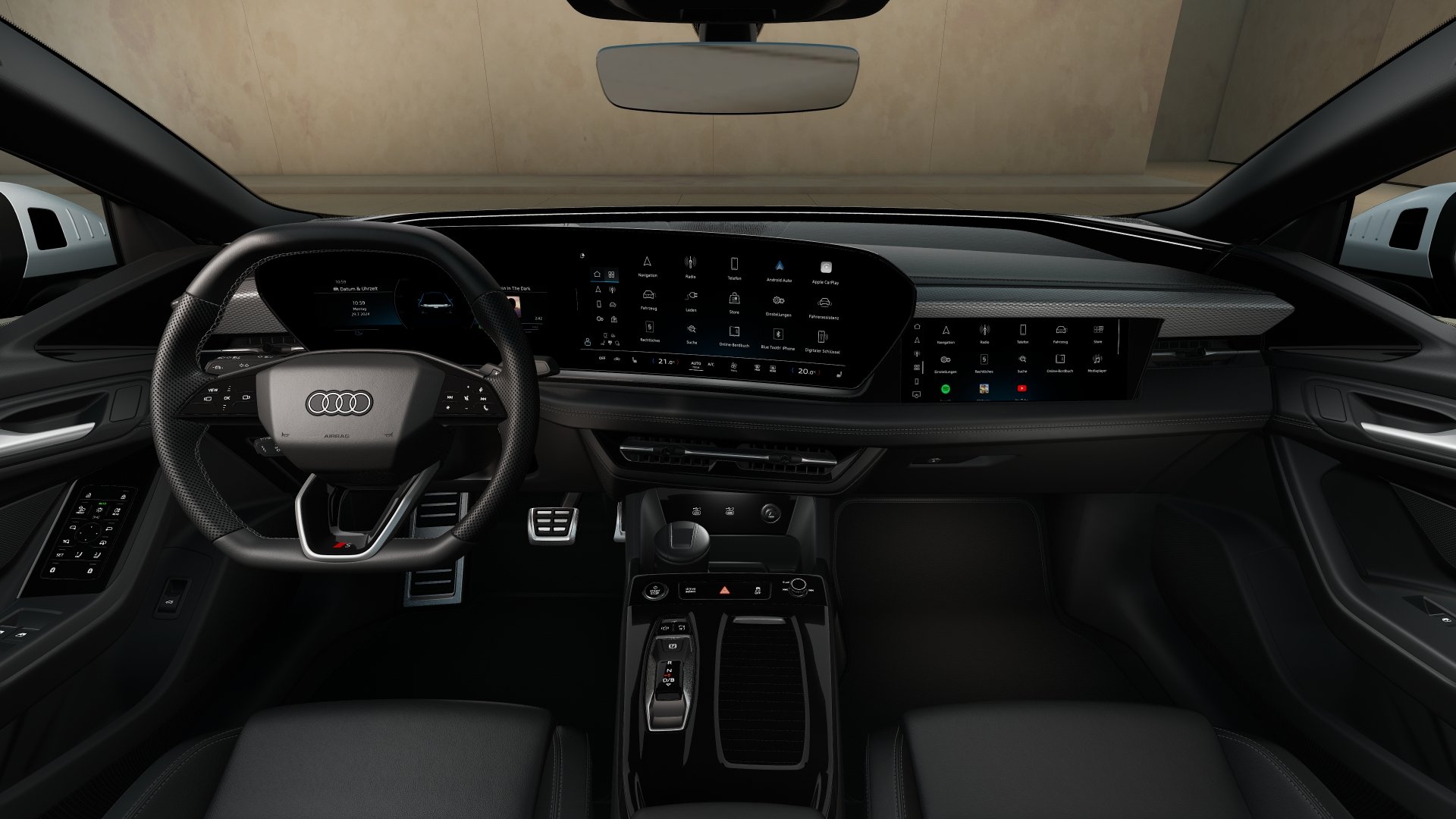 A6 Sportback e-tron S line quattro Matrix AHK Luft 360° Leder