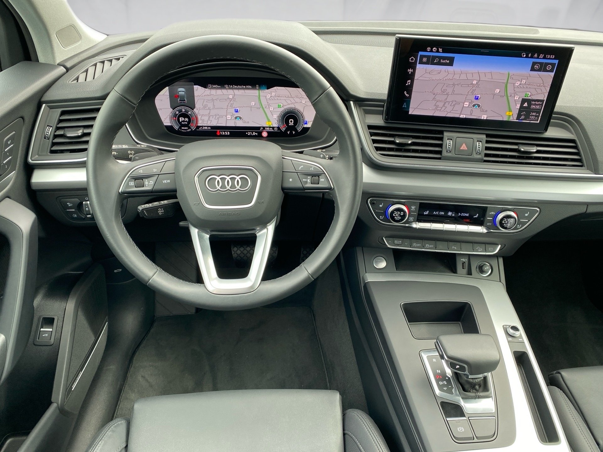 Q5 40 TDI S line quattro S-tronic LED Navi AHK HuD Leder B&O