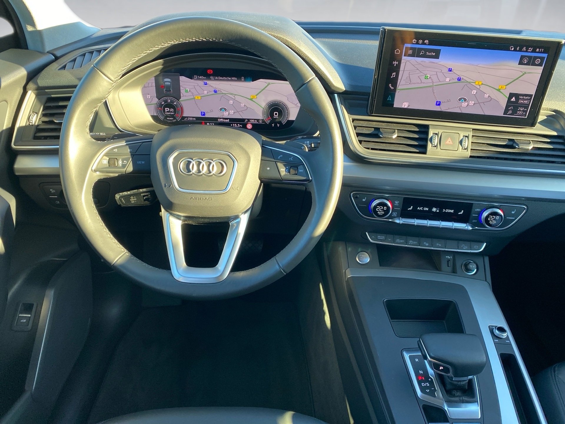 Q5 40 TDI advanced quattro S-tronic LED Navi ACC AHK Leder